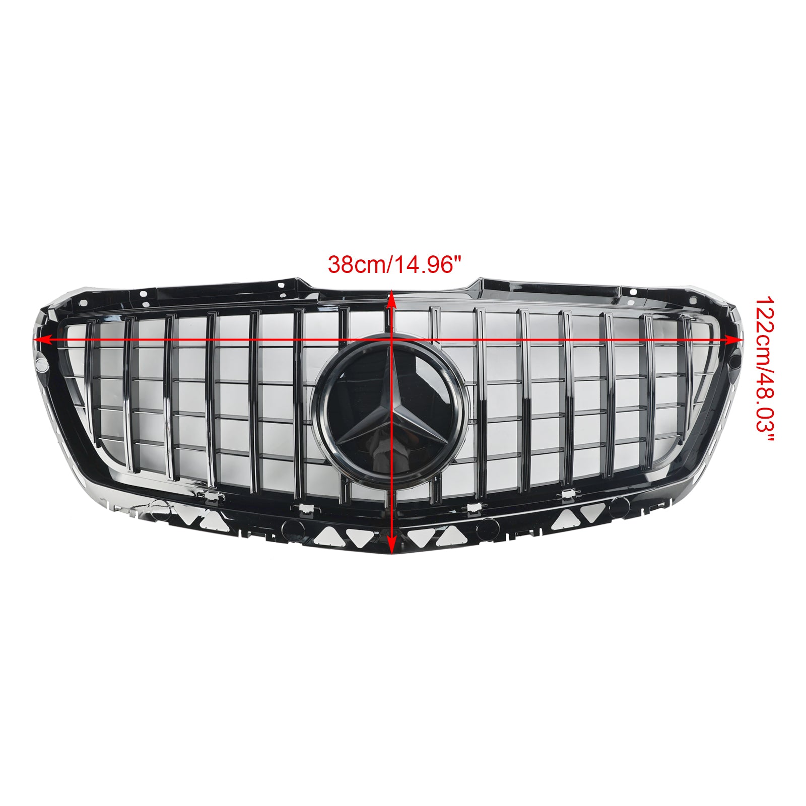 Mercedes Benz Sprinter W906 2014-2018 Black Front Bumper Grille Grill