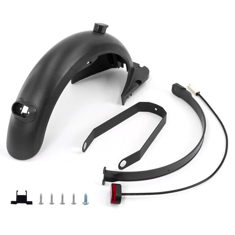 Electric Scooter Rear Mudguard Fender Rear Set with taillight For MAX G30