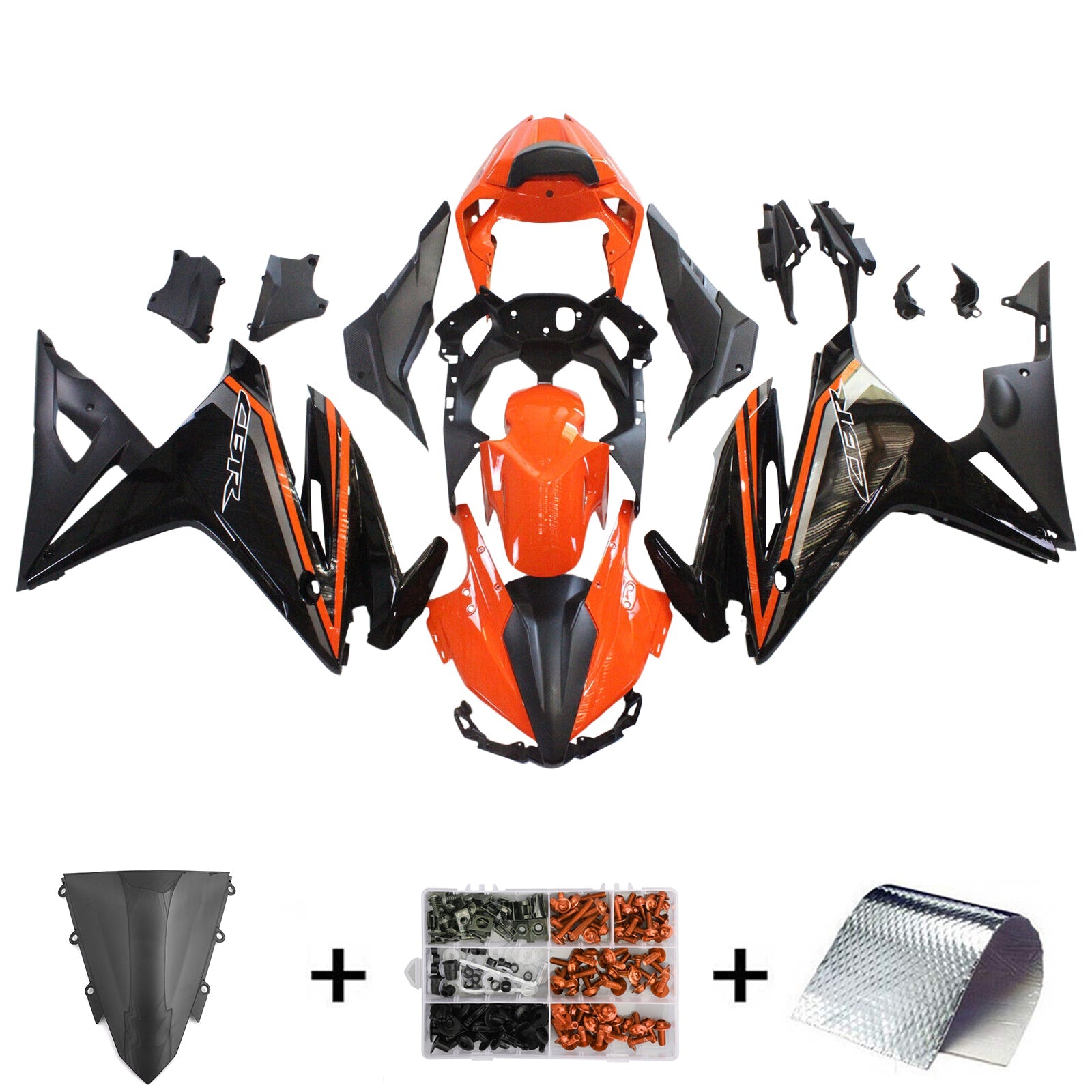 Honda CBR500R 2016-2018 Fairing Kit Bodywork Plastic ABS