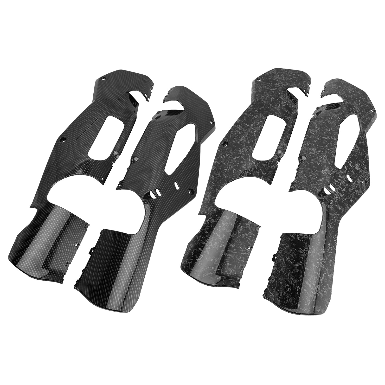 2021-2024 Aprilia RSV4 Lower Side Fairings Full Belly Pan Plate Cover