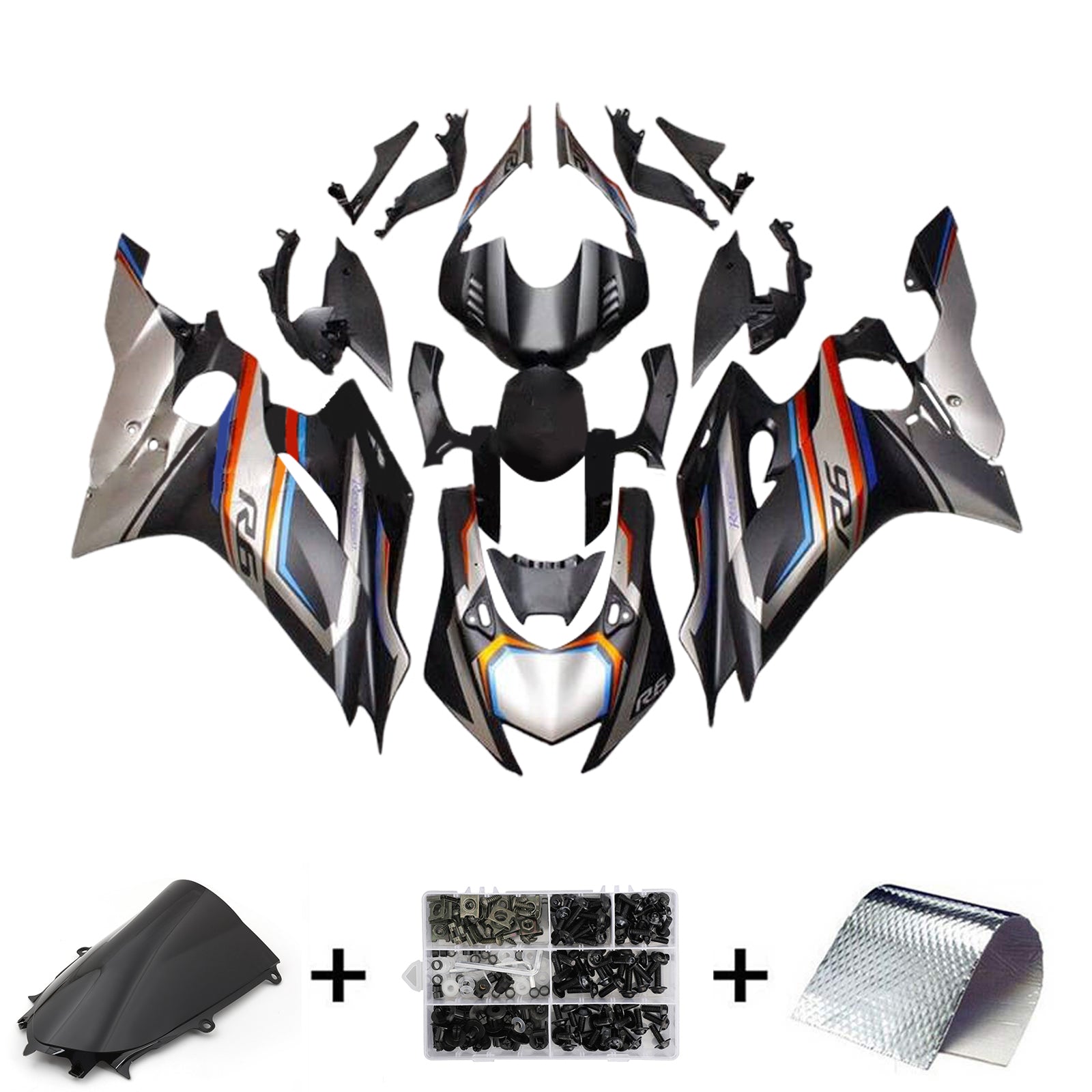 Yamaha YZF-R6 2017-2023 Fairing Kit Bodywork Plastic ABS