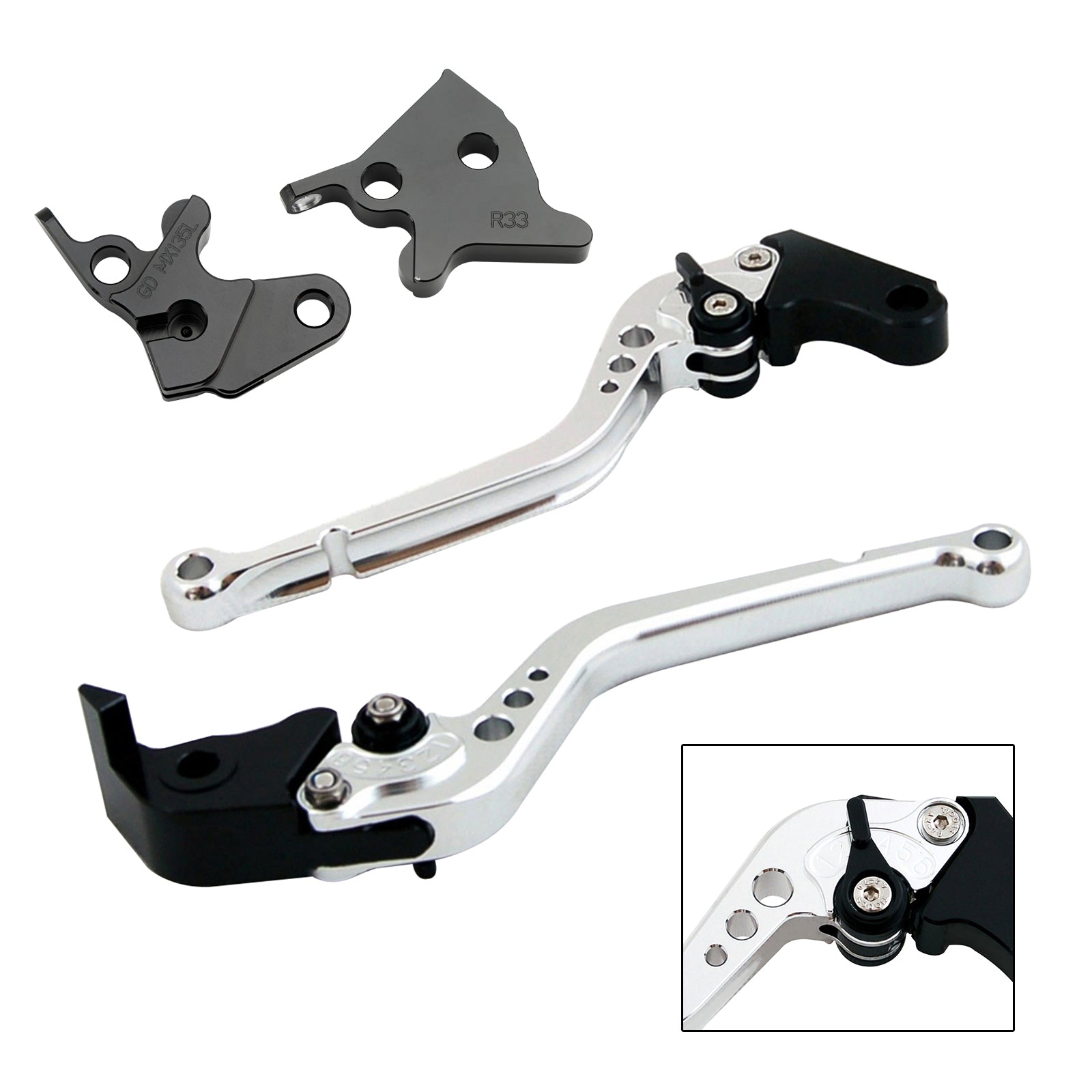 2005-2014 야마하 YBR125 롱 클러치 브레이크 레버