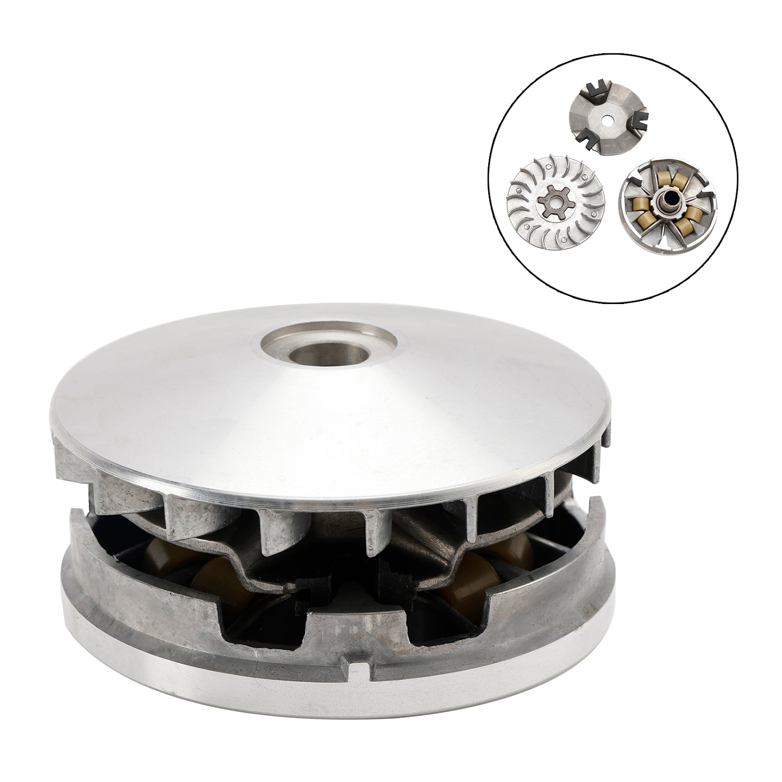 Front Clutch Variator Kit A22102116000 For Can-Am Atv Mini Ds 50 02-06 Quest 50 2003