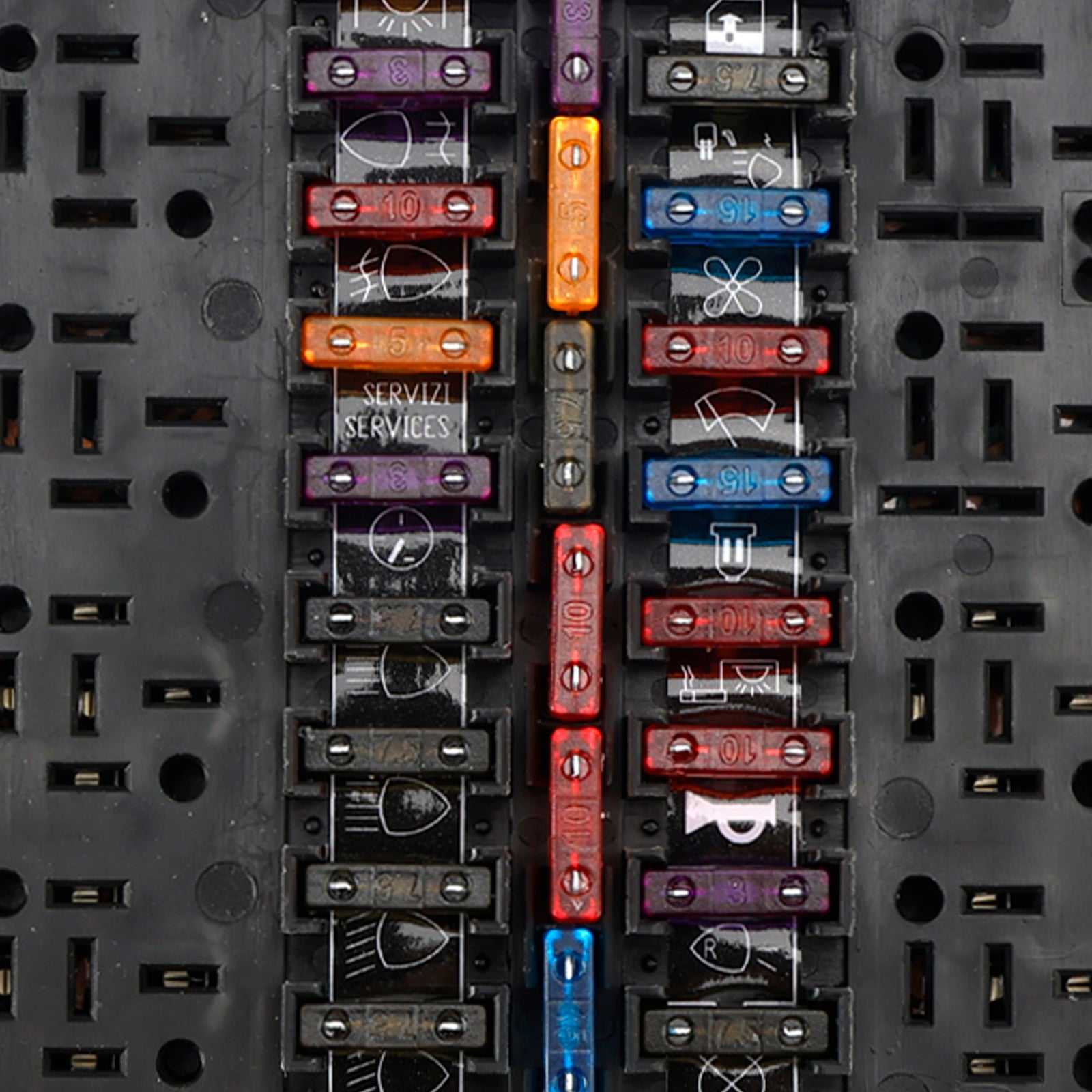 1989-2006 Iveco Daily II III Autobus Autocar Fuse Box 2997086 4838244