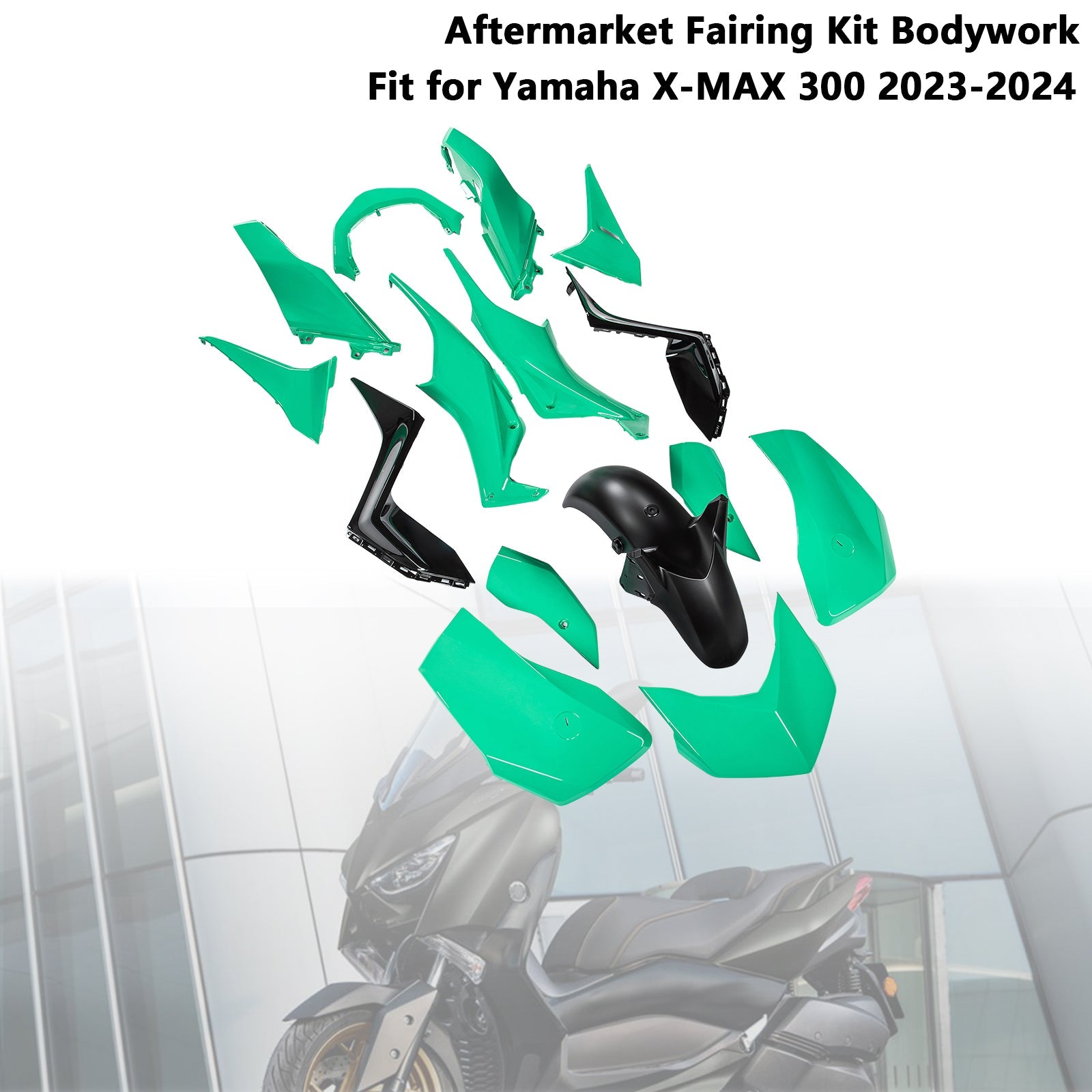 Injection ABS  Bodywork Fairing Kit for Yamaha X-MAX 300 XMAX 2023-2024 12#