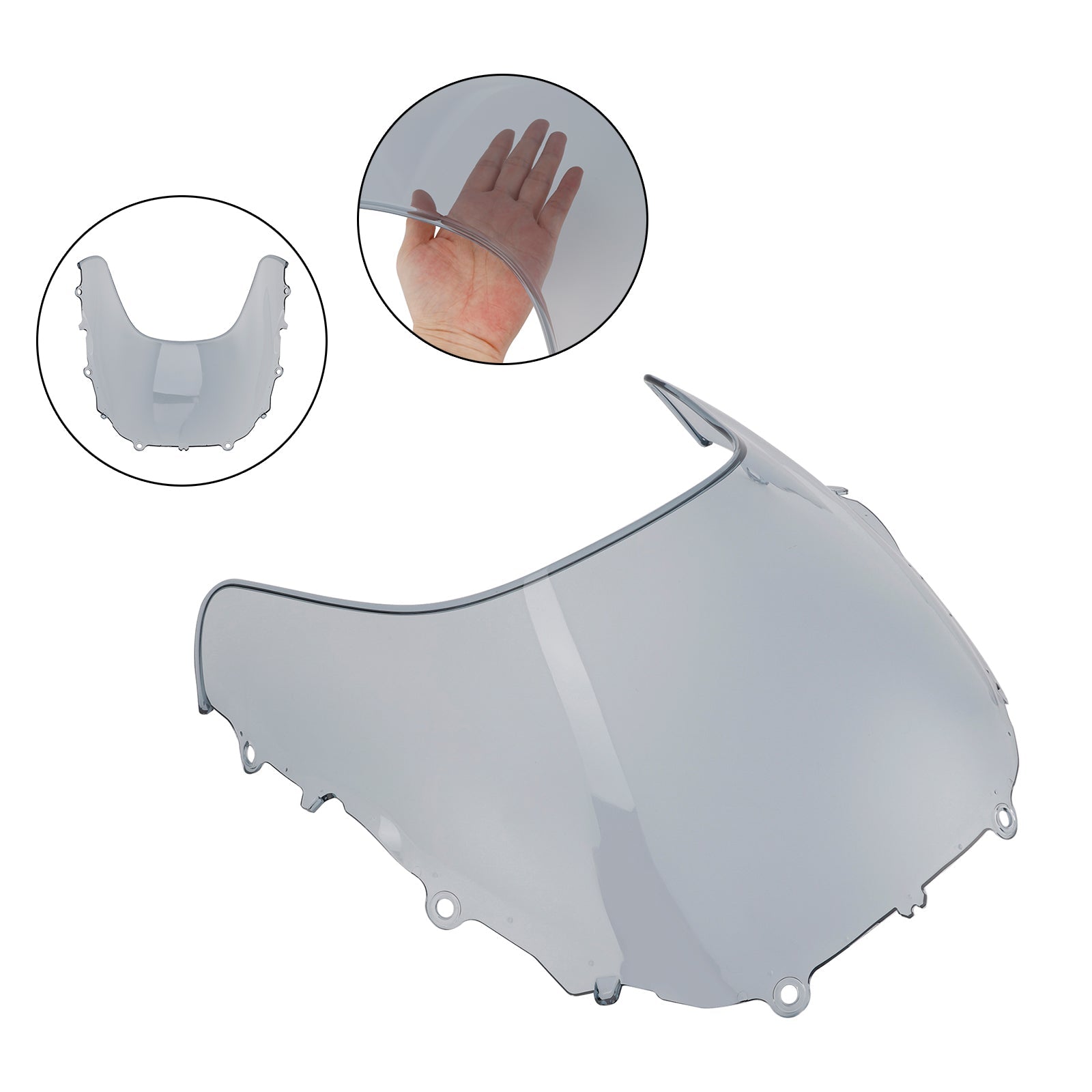 2024-2025 야마하 XSR900 GP 윈드실드 윈드스크린 + 브라켓