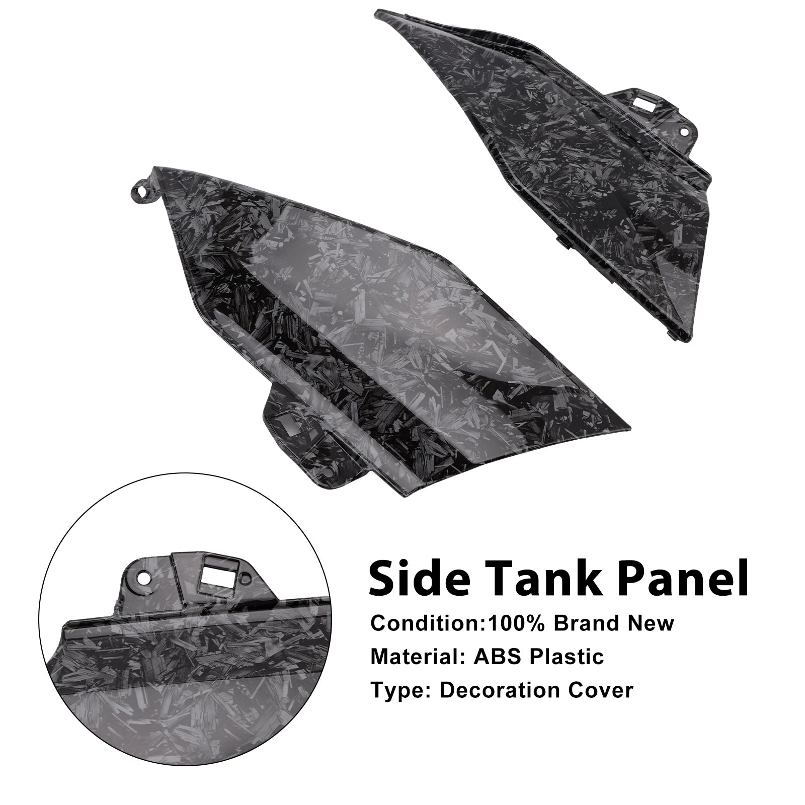 2024-2025 BMW R1300GS Side Gas Tank Middle Panel Fairing Cowl