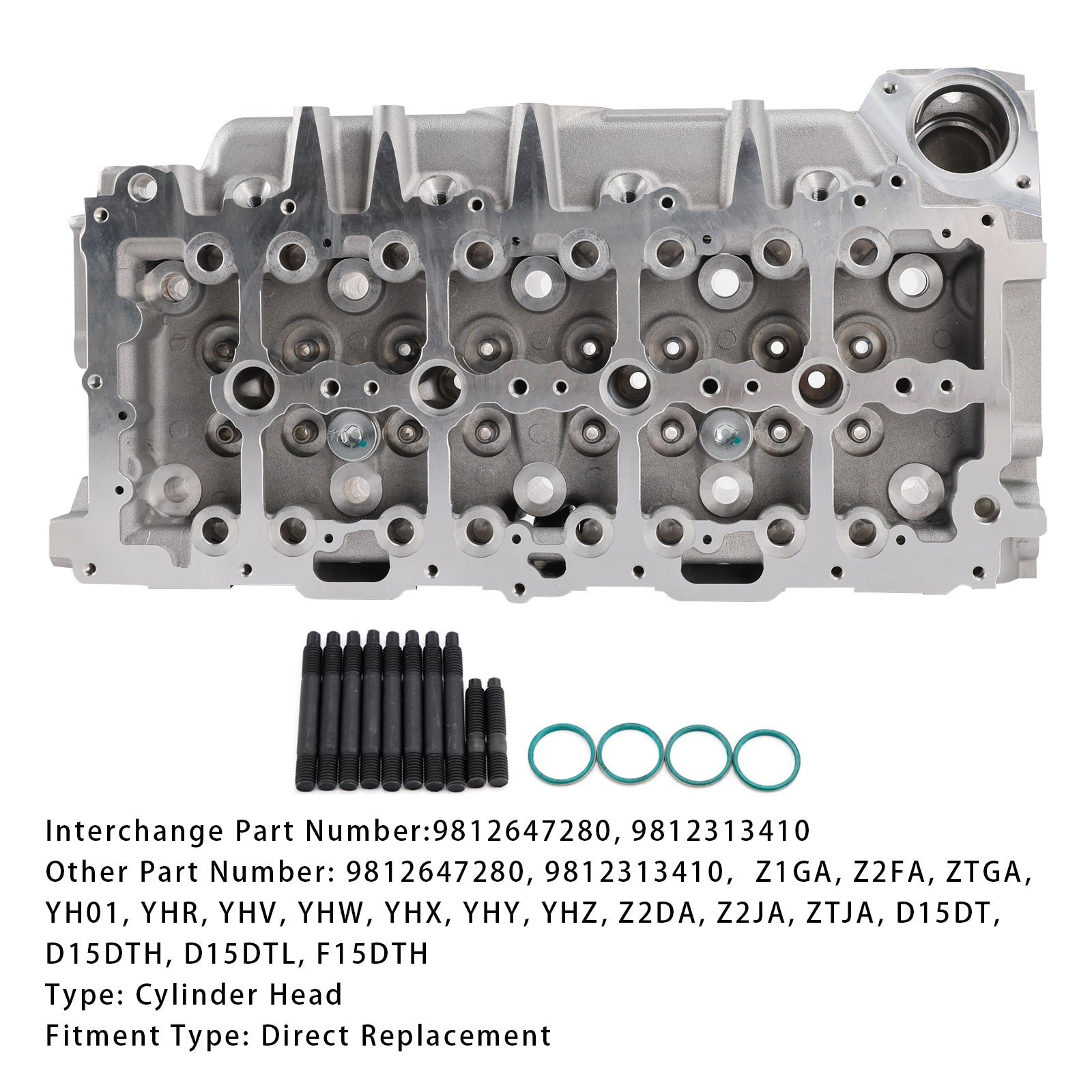 Citroen Opel Peugeot 1.5 BlueHDI Cylinder Head 9812647280 9812313410