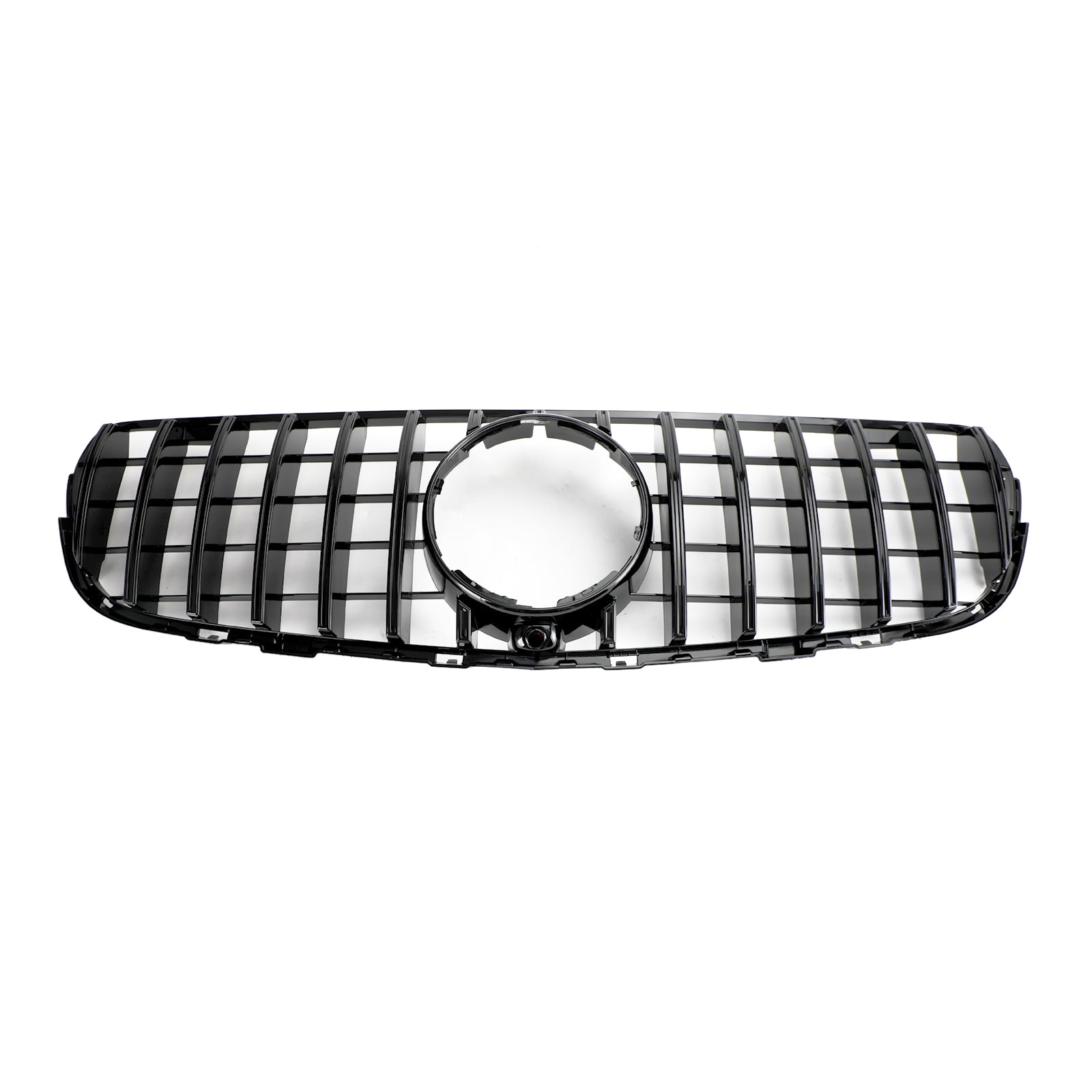 Front Bumper Grille Grill Fit Mercedes Benz GLC X253 C253 2015-2019 Gloss Black