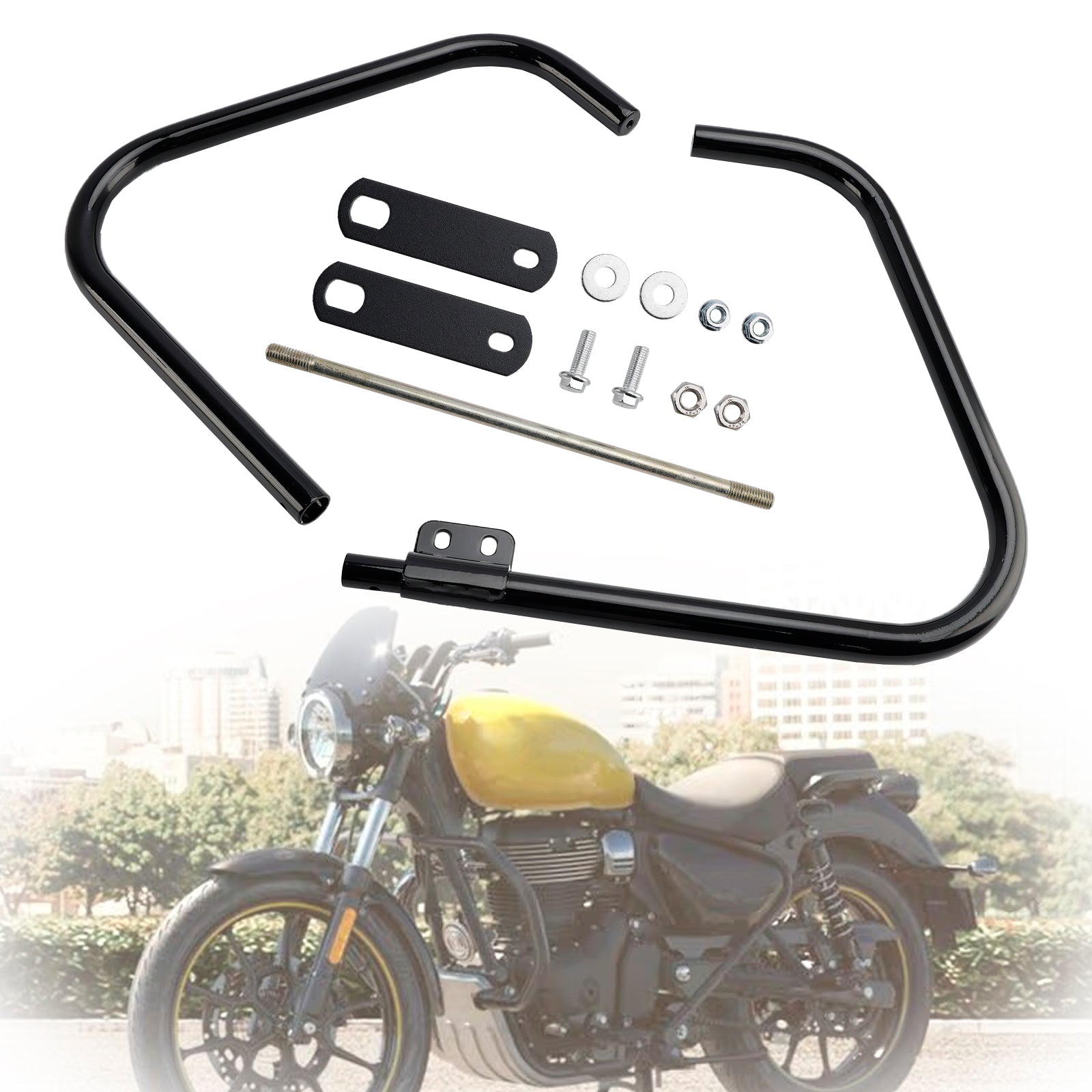 2024 Royal Enfield Goan Classic 350 Bumper Engine Protection Guard Crash Bar
