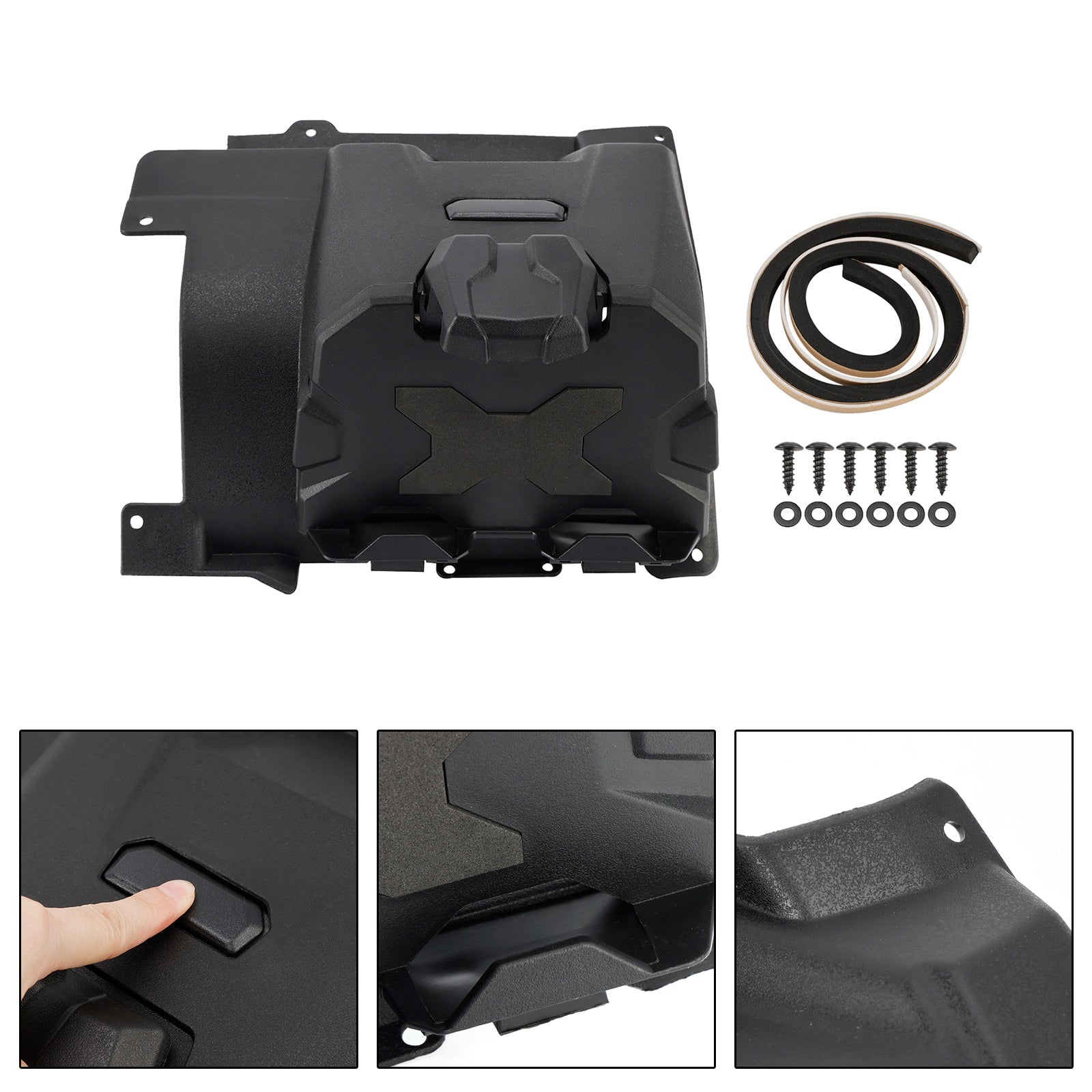 Tablet Mount Holder Storage Box & For Can-Am Defender Hd5 Hd8 Hd10 Max 16-24