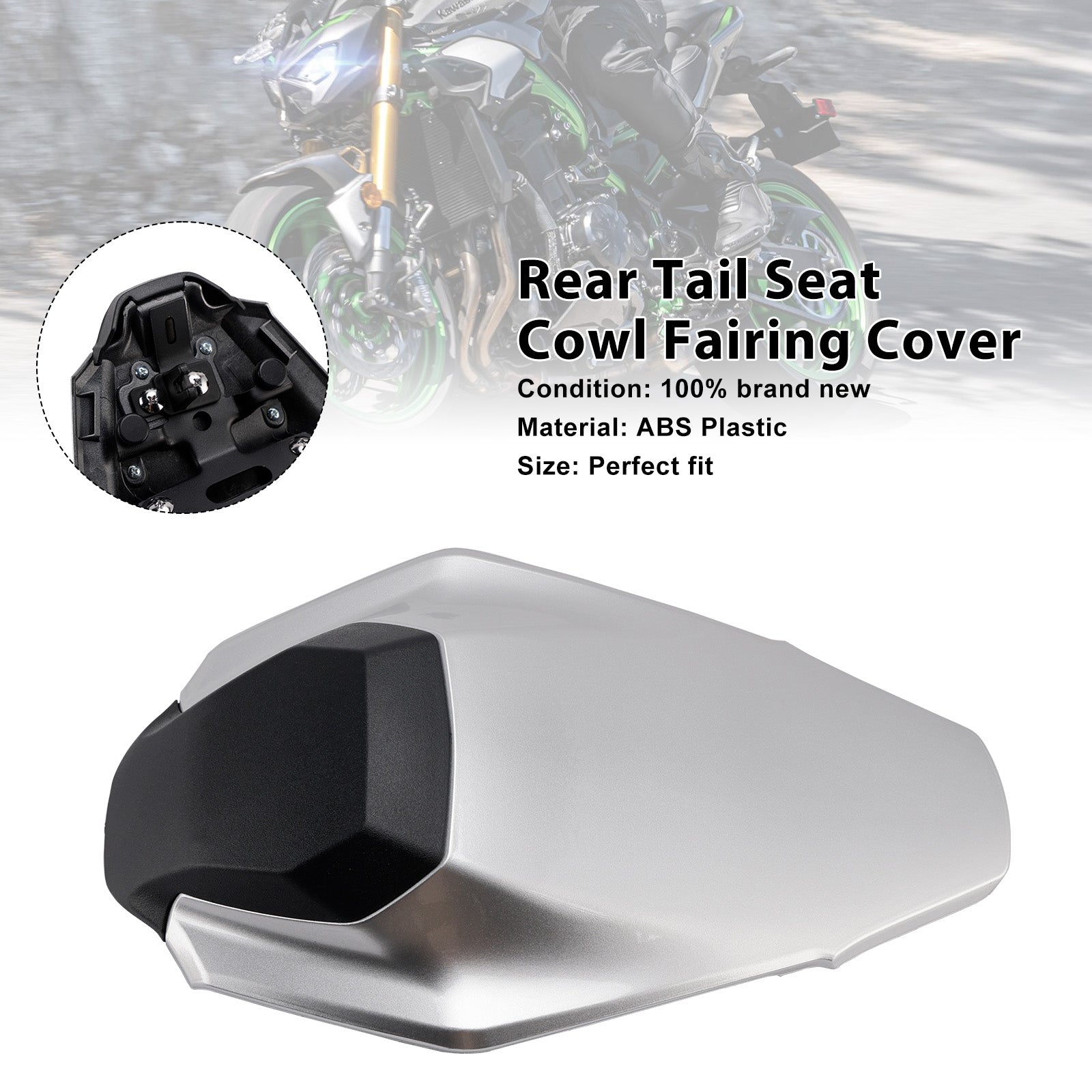 2025-2026 Kawasaki Z900 Z900SE Rear Tail Seat Cowl Fairing Cover