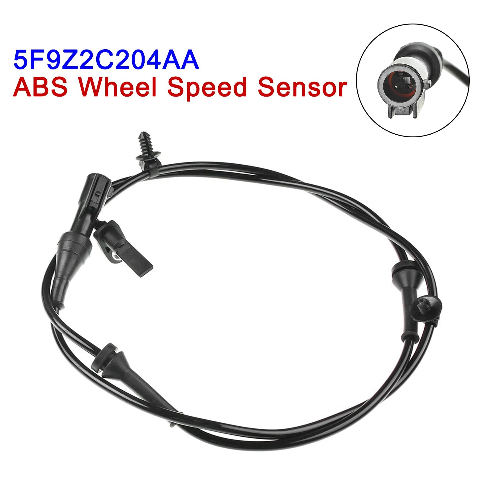 Front Left or Right ABS Wheel Speed Sensor 5F9Z2C204AA for Ford Freestyle 05-07