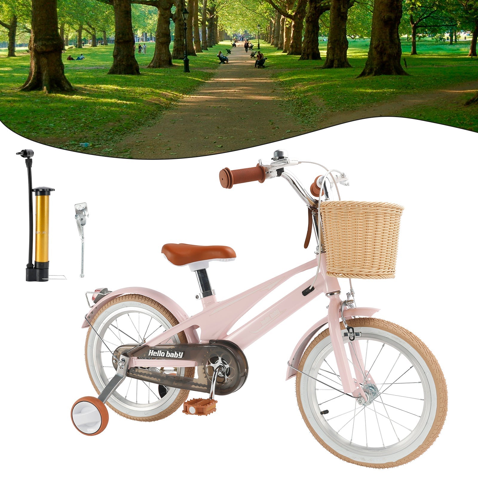 Ages 7-9 Years 16 inches Kid's Bike Child Bicycle