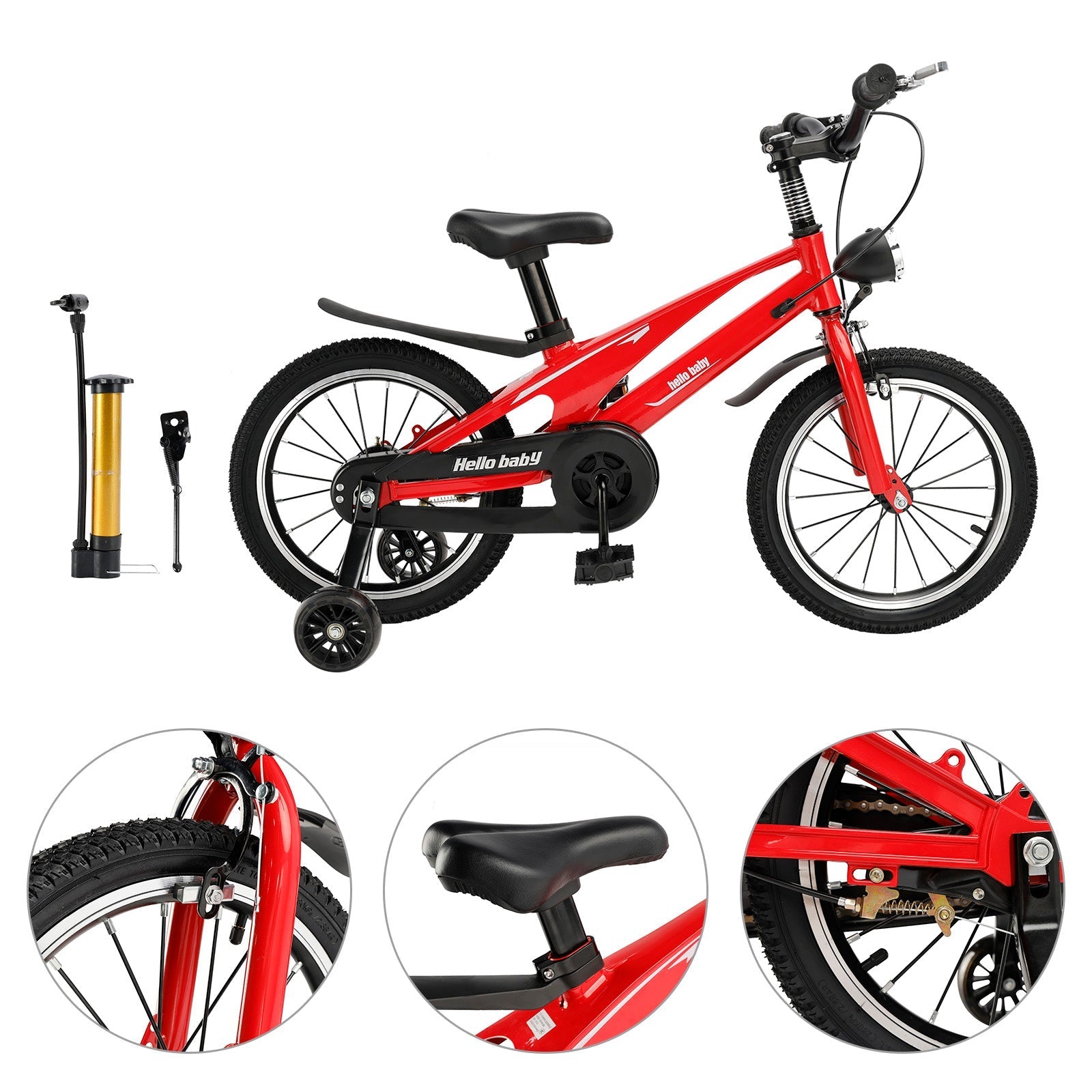 16 inches Magnesium alloy Kid's Bike Child Bicycle