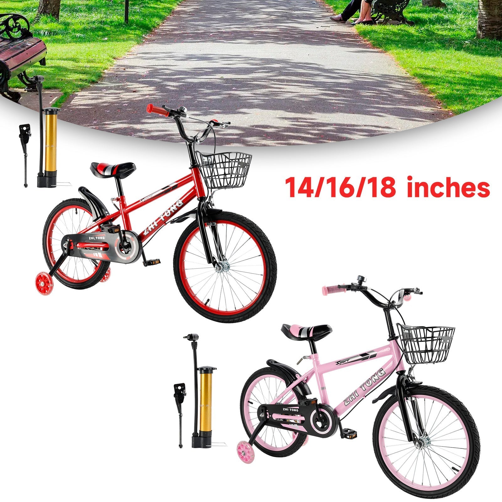 14/16/18 inches Kid's Bike Child Bicycle
