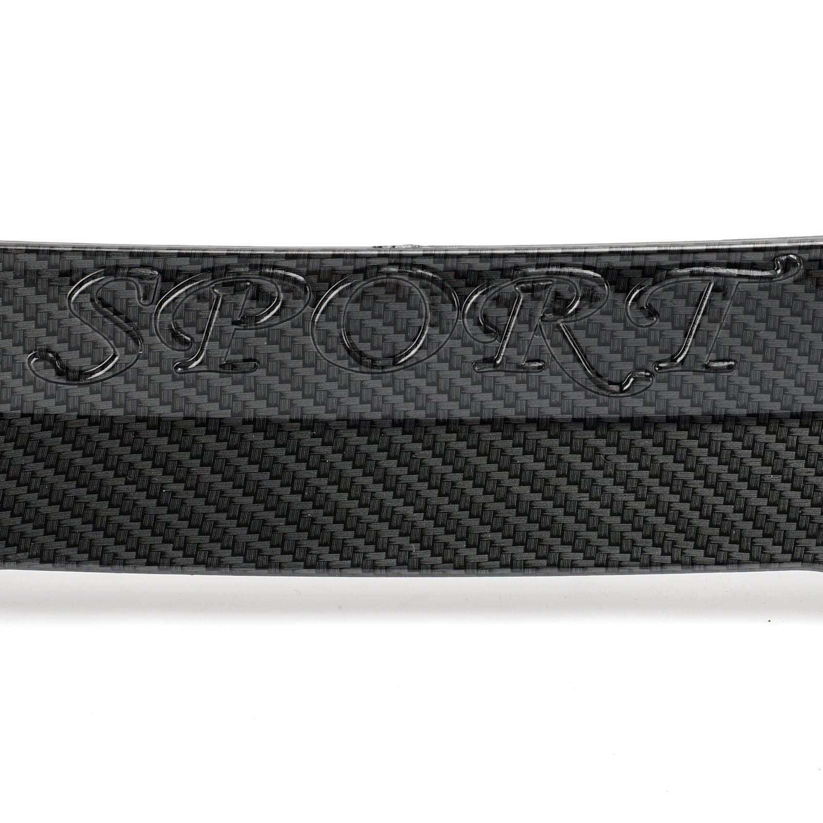 Carbon Fiber Look Car ABS Rear Spoiler Universal Modified Roof Extension Lip Fedex Express