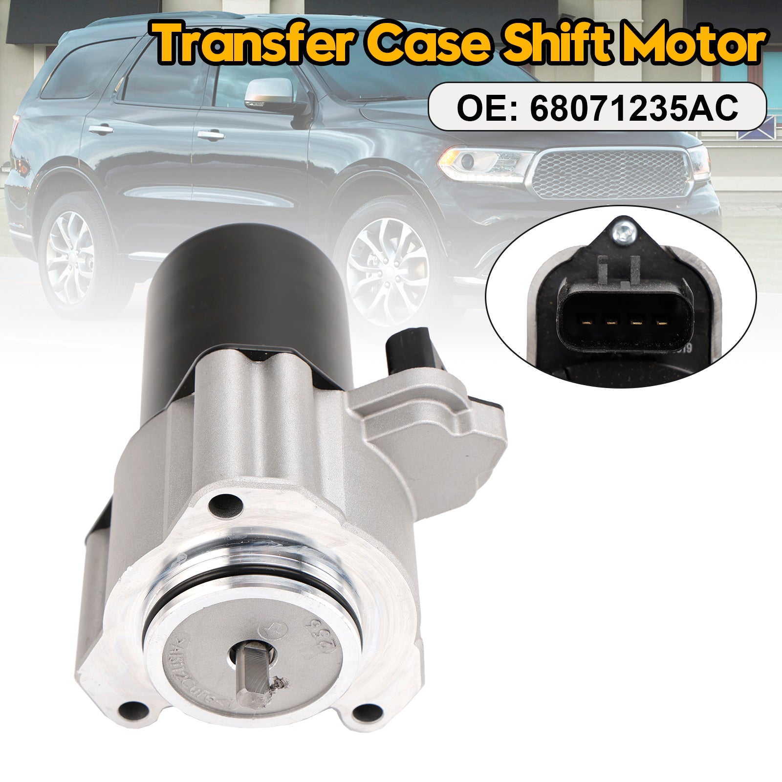 68071235AC 600-938 Transfer Case Shift Motor for Jeep Grand Cherokee Liberty Fedex Express