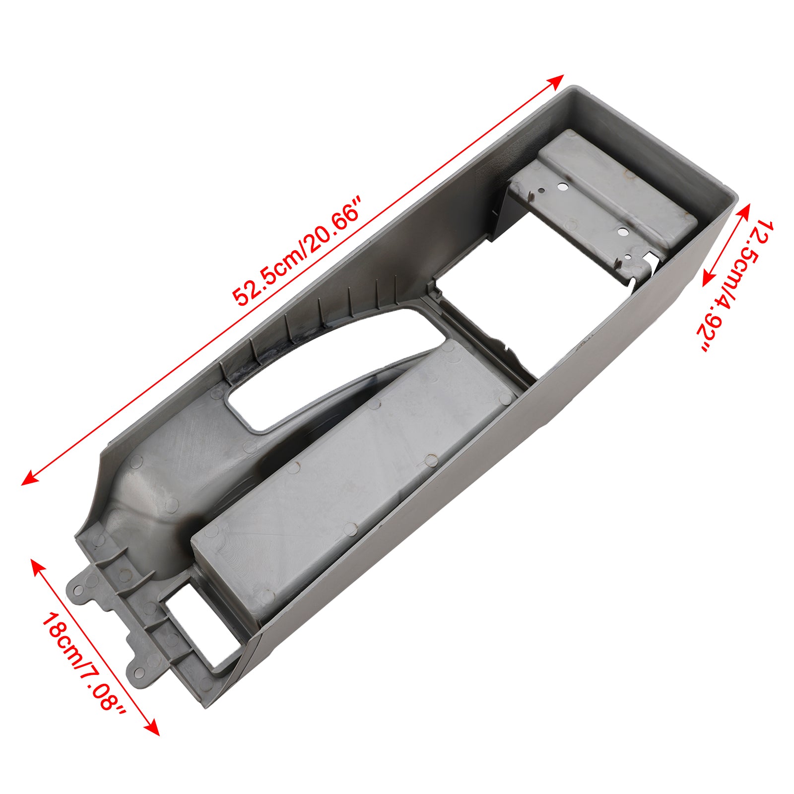 2002-2006 BMW E46 325i 328i 330i Grey Centre Console Armrest Trim Base 51168213680