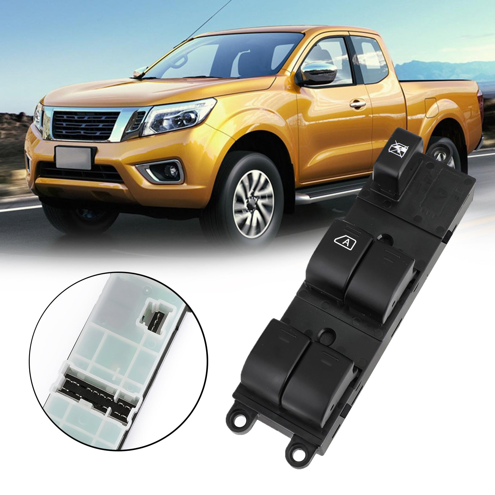 Electric Power Window Switch Control 25401EB30B Fits For Nissan Navara D40 07-15 Generic