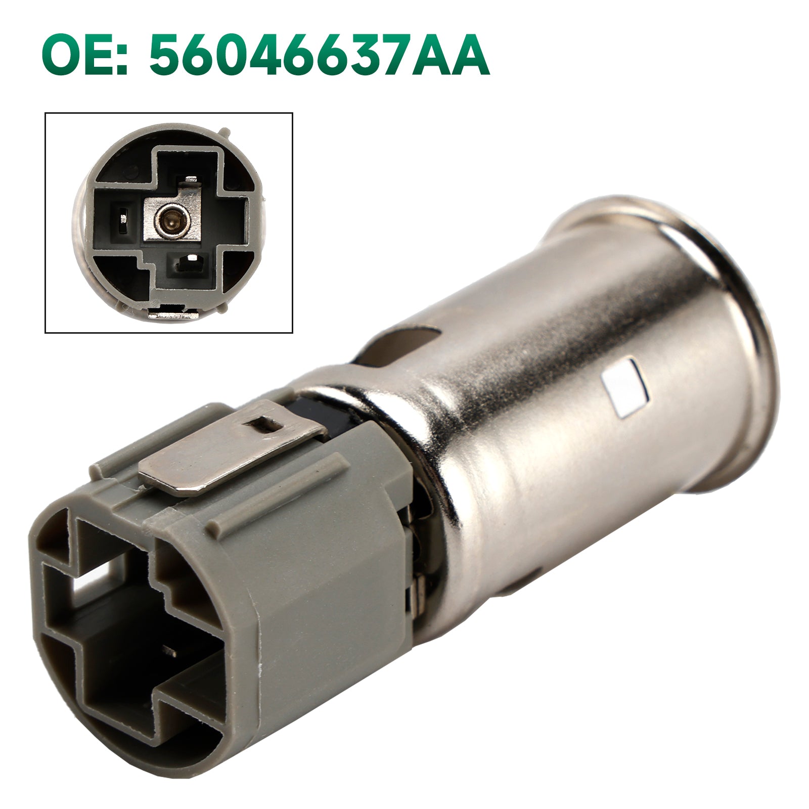 2011-2024 Chrysler Dodge Jeep Ram Power Outlet Cigarette Lighter Socket 56046637AA