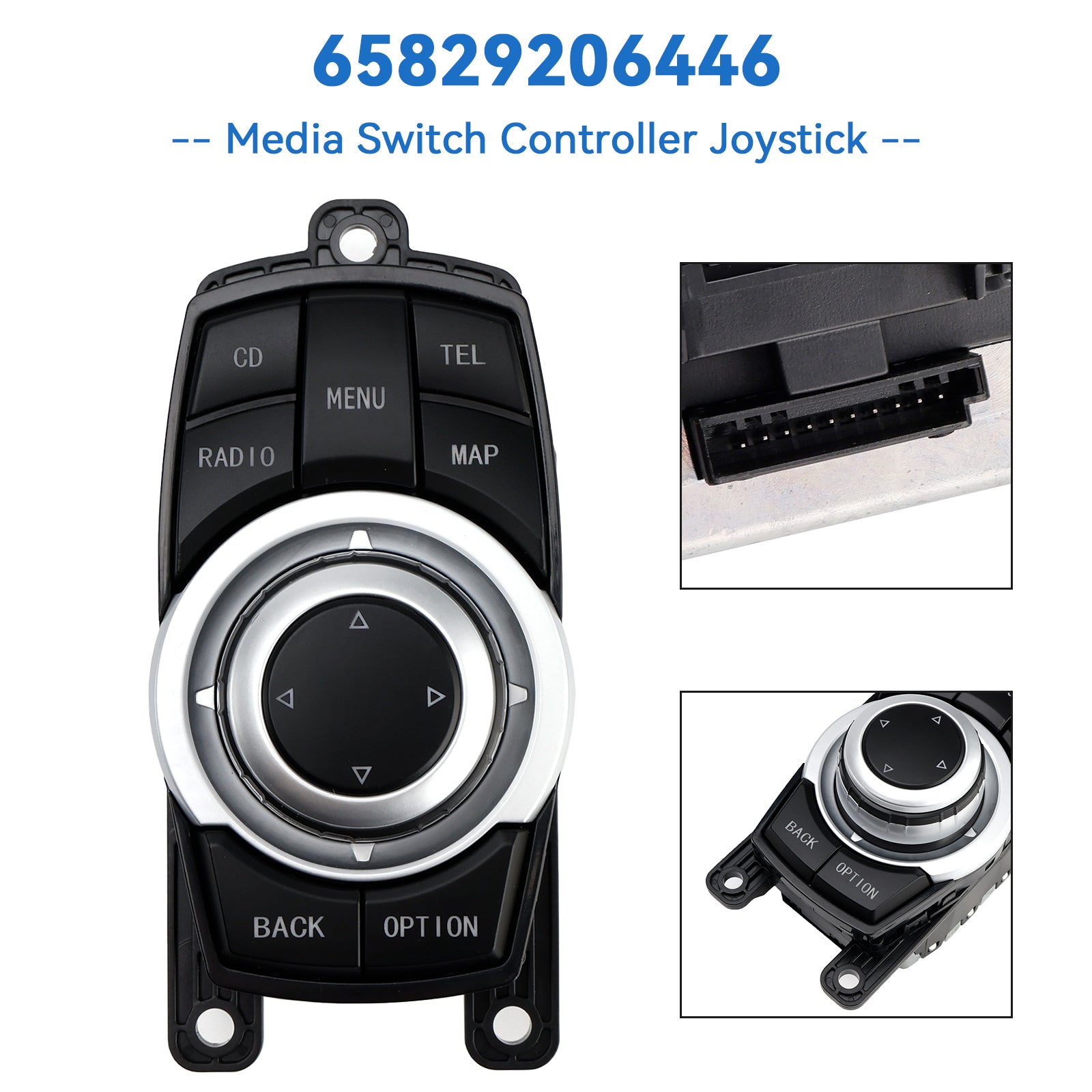10pin Media Switch Controller Joystick for BMW F07 F10 F01 F02 F25 65829206446