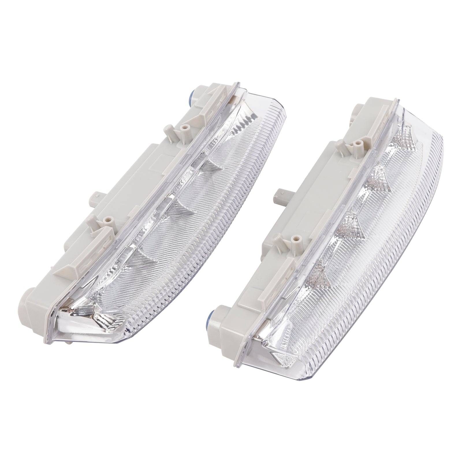 Pair LED Daytime Running Fog Lights  For Mercedes Benz W204 S204 W212 2007-2014