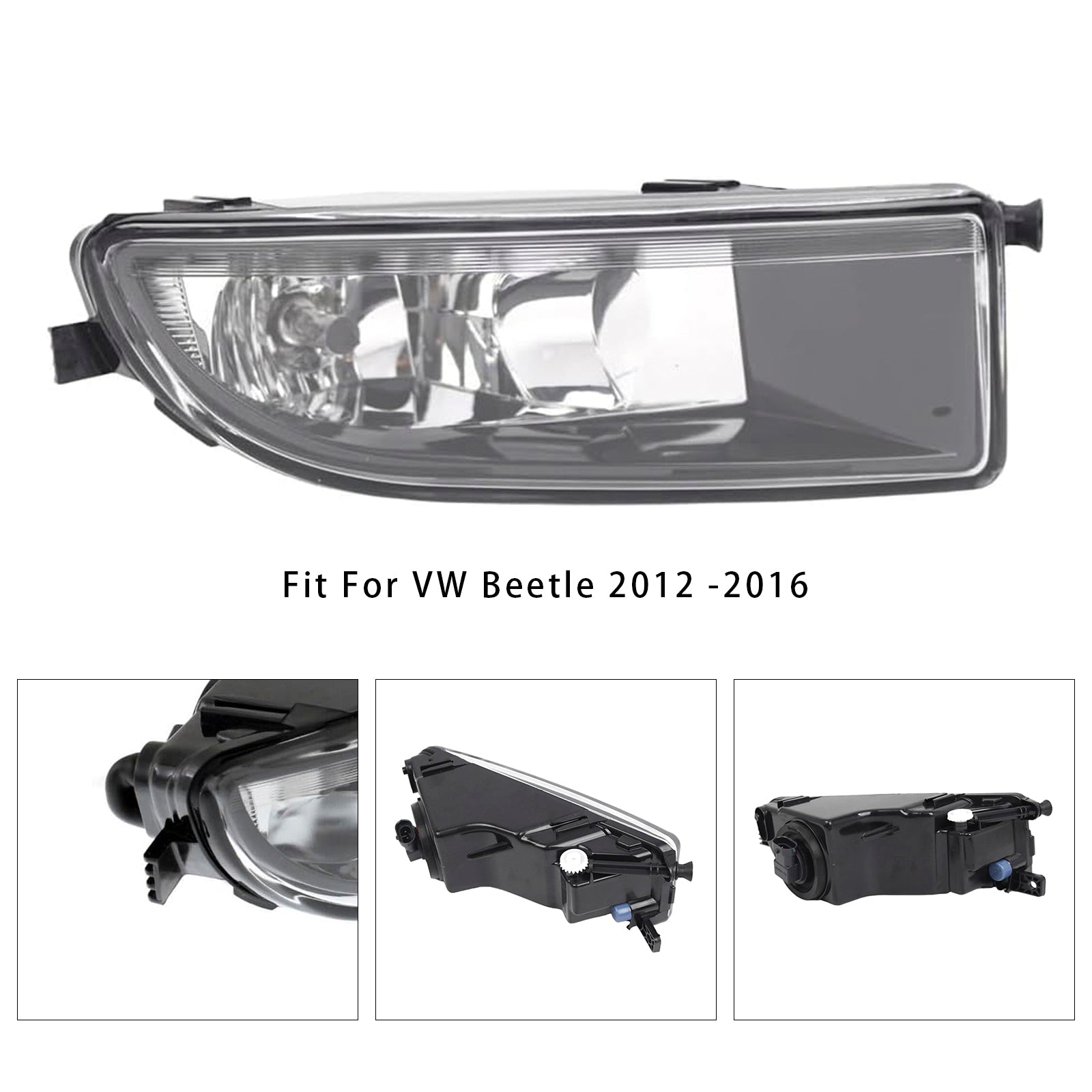2012-2016 VW Beetle 1 Pcs Front Bumper Right Fog Light With Bulb 5C5941700A