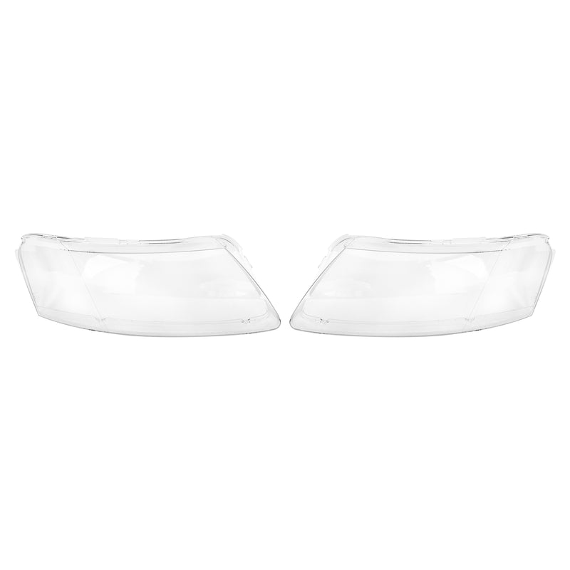 Audi A6 2006-2011 Left +Right Headlight Lens Plastic Cover Shell 4F0941003/04 Fedex Express