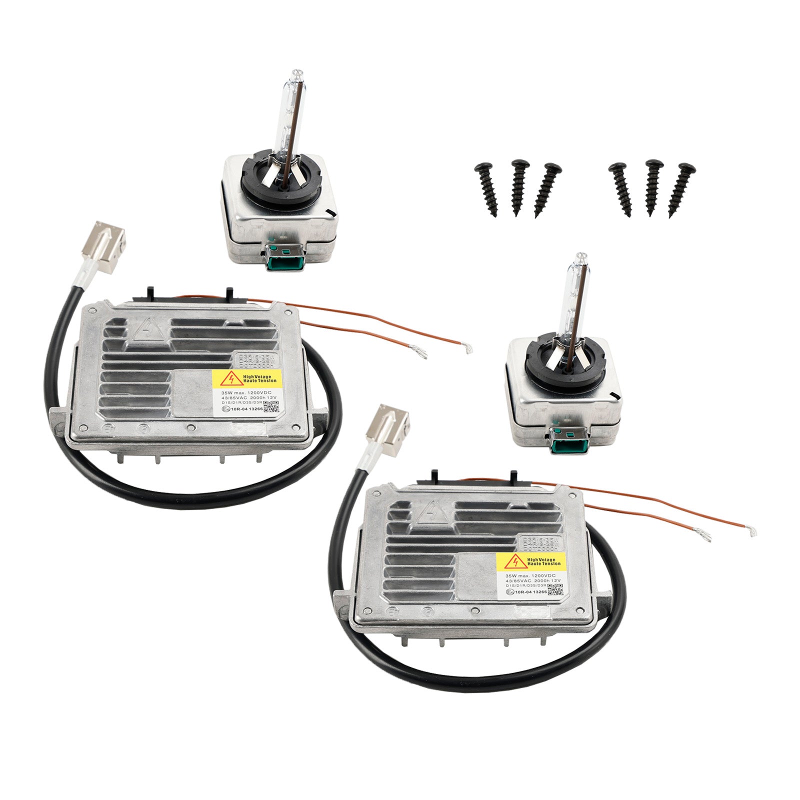 2x balasto para faro y unidad de control de cable de bombilla D3S para Grand Cherokee 2014-2020