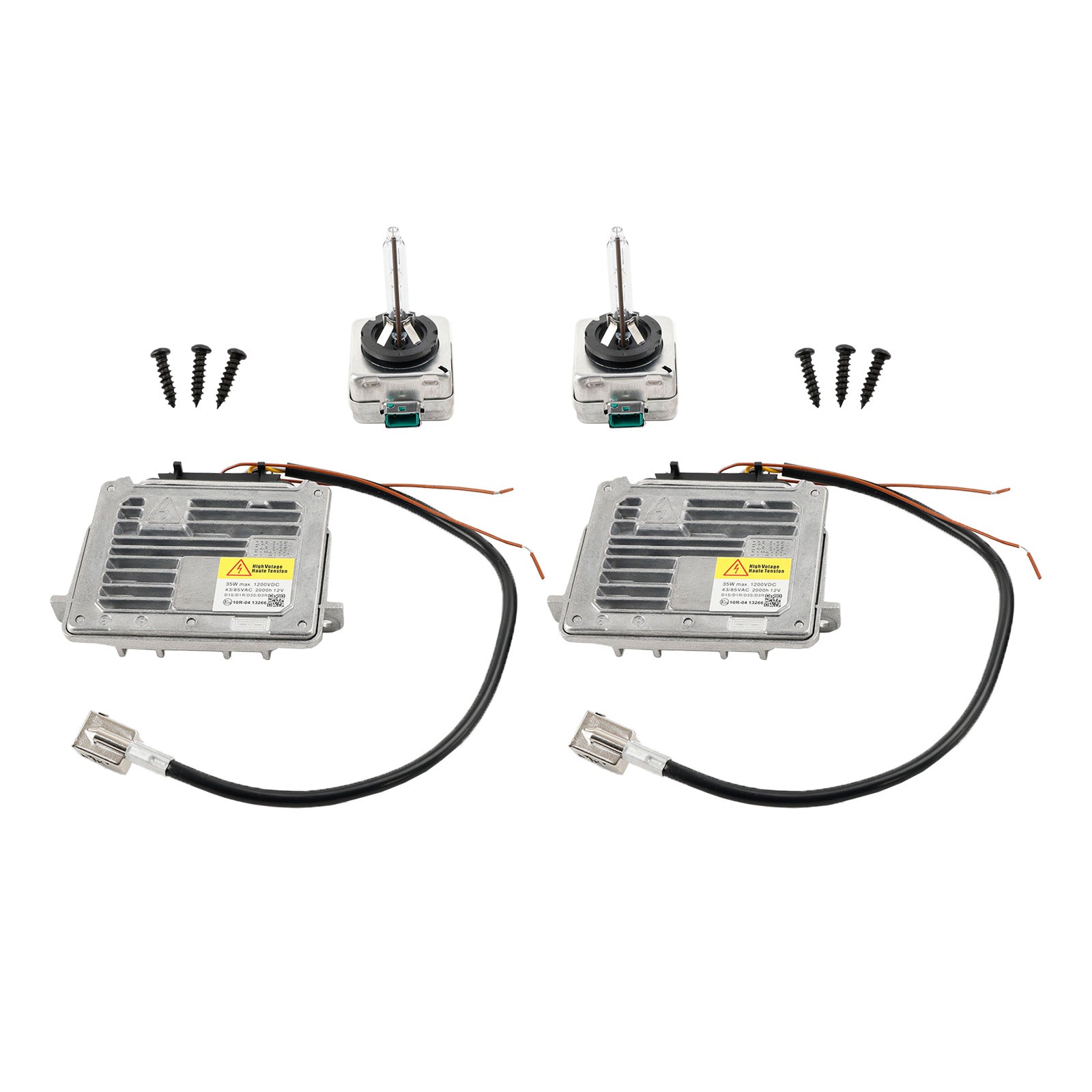 2x balasto para faro y unidad de control de cable de bombilla D3S para Grand Cherokee 2014-2020