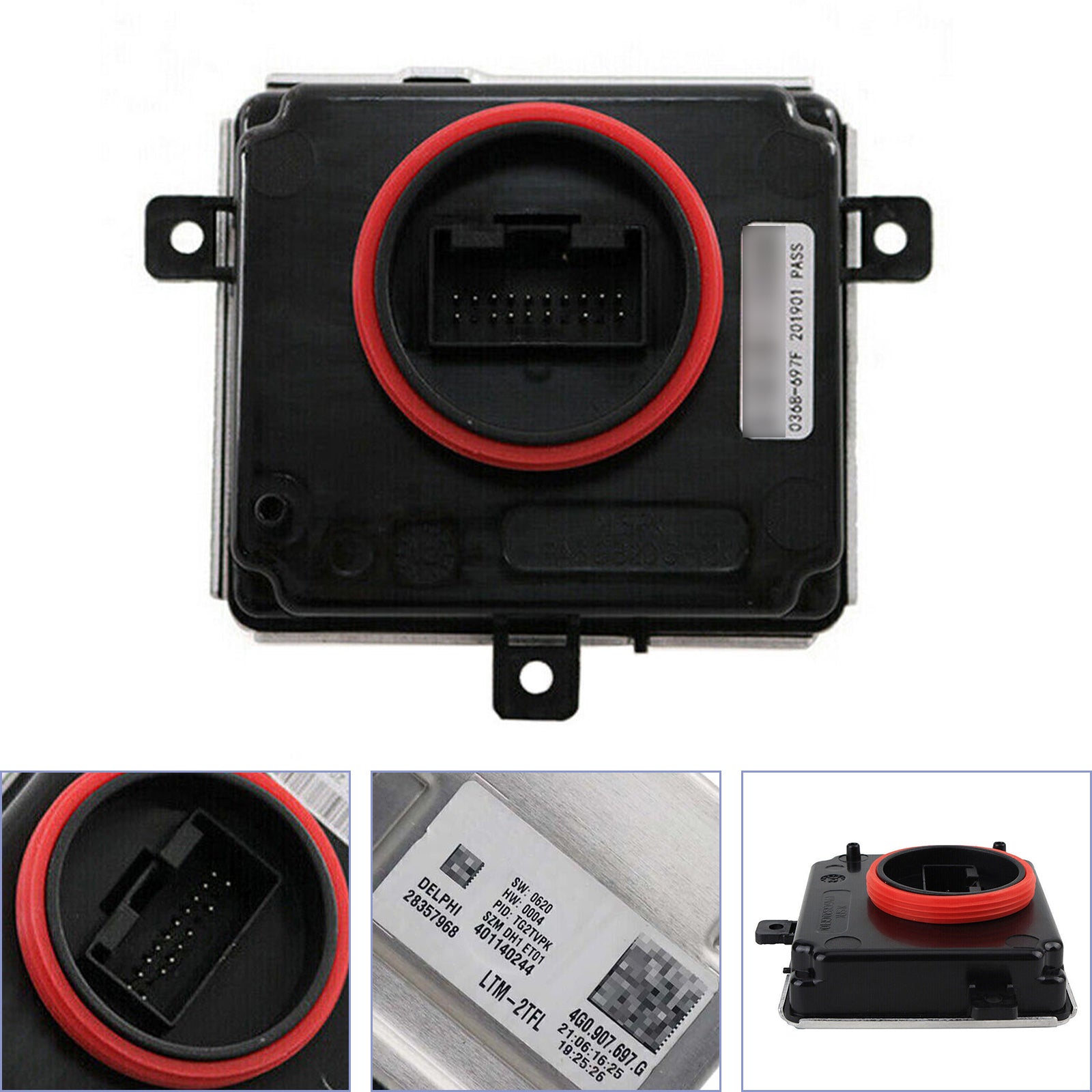 4G0907697G Daytime Running Light LED Module DRL Module For Audi VW 2012-2017