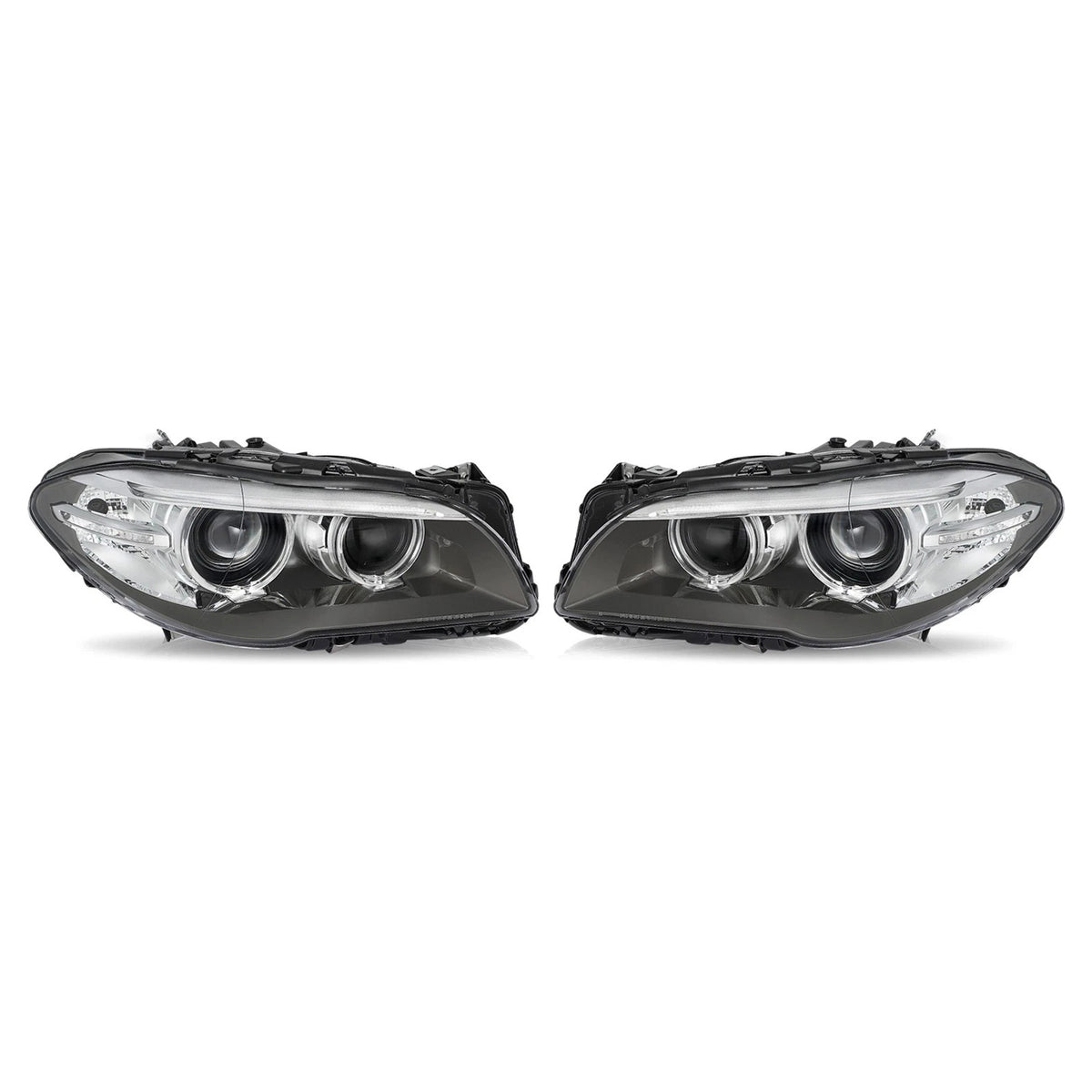 Front Left+Right HID Xenon Headlight W/o AFS For BMW 5Series 528i 535i 2014-2017