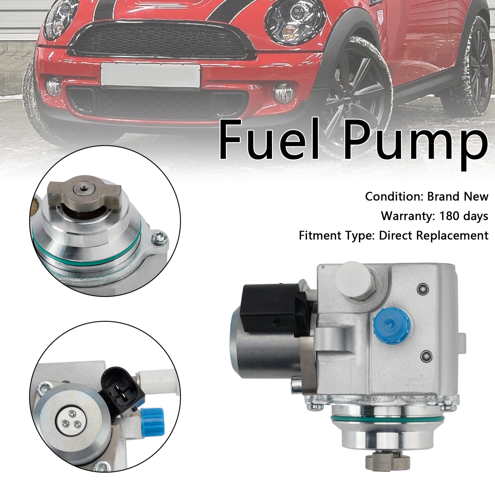 High Pressure Fuel Pump 13517592429 Fit Mini 1.6T Cooper S & JCW N18 Engine