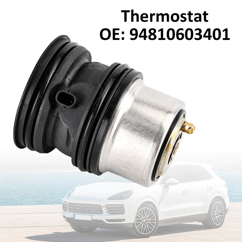 94810603401 Thermostat for Porsche Cayenne Panamera Macan 3.0L 3.6L 4.8L
