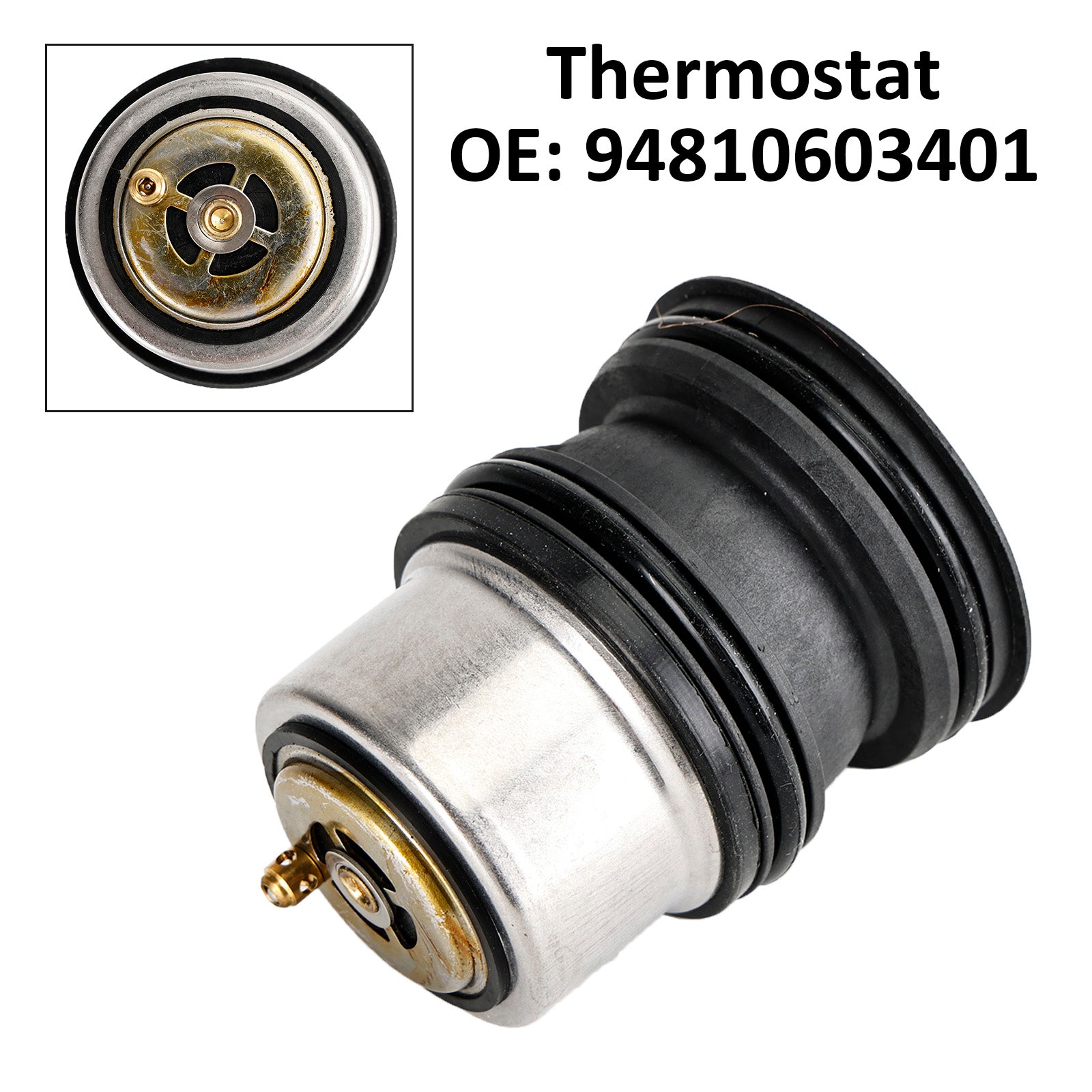 94810603401 Termostato para Porsche Cayenne Panamera Macan 3.0L 3.6L 4.8L