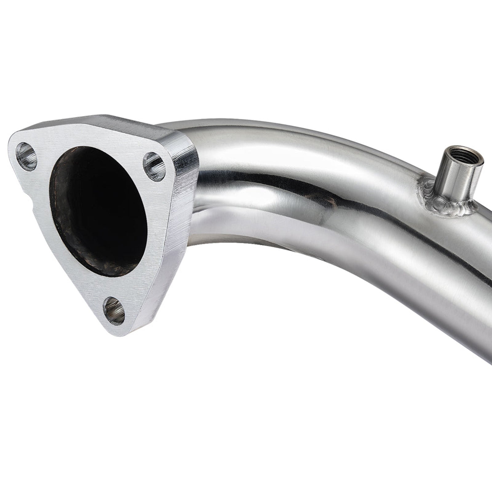 Exhaust Up-Pipe for Ford 2008-2010 6.4L Powerstroke Diesel Heavy Duty Polished NO EGR