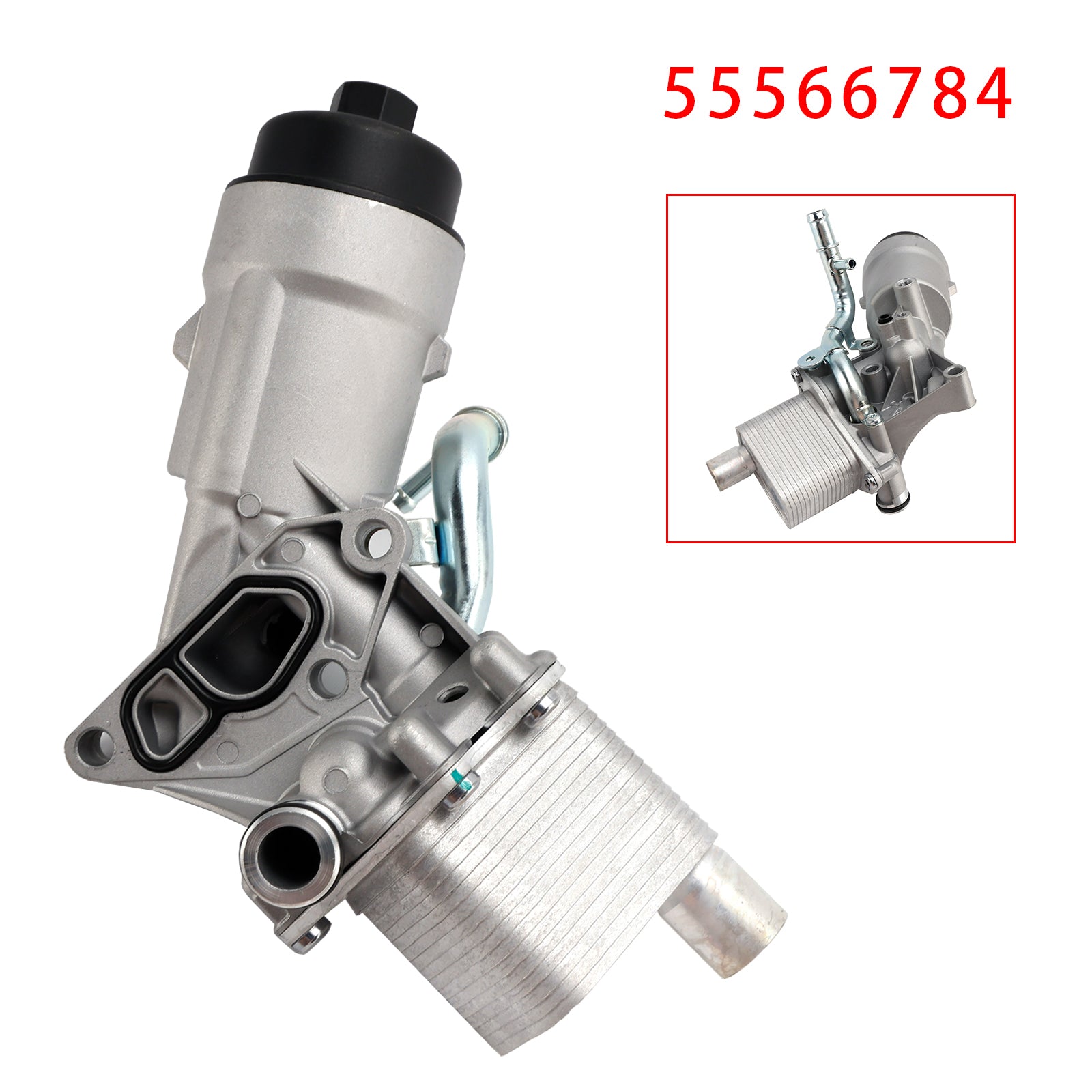 2015-2019 Chevrolet Trax 1.4L L4 - Gas Oil Filter Housing Oil Cooler 55566784 55593189 55594651