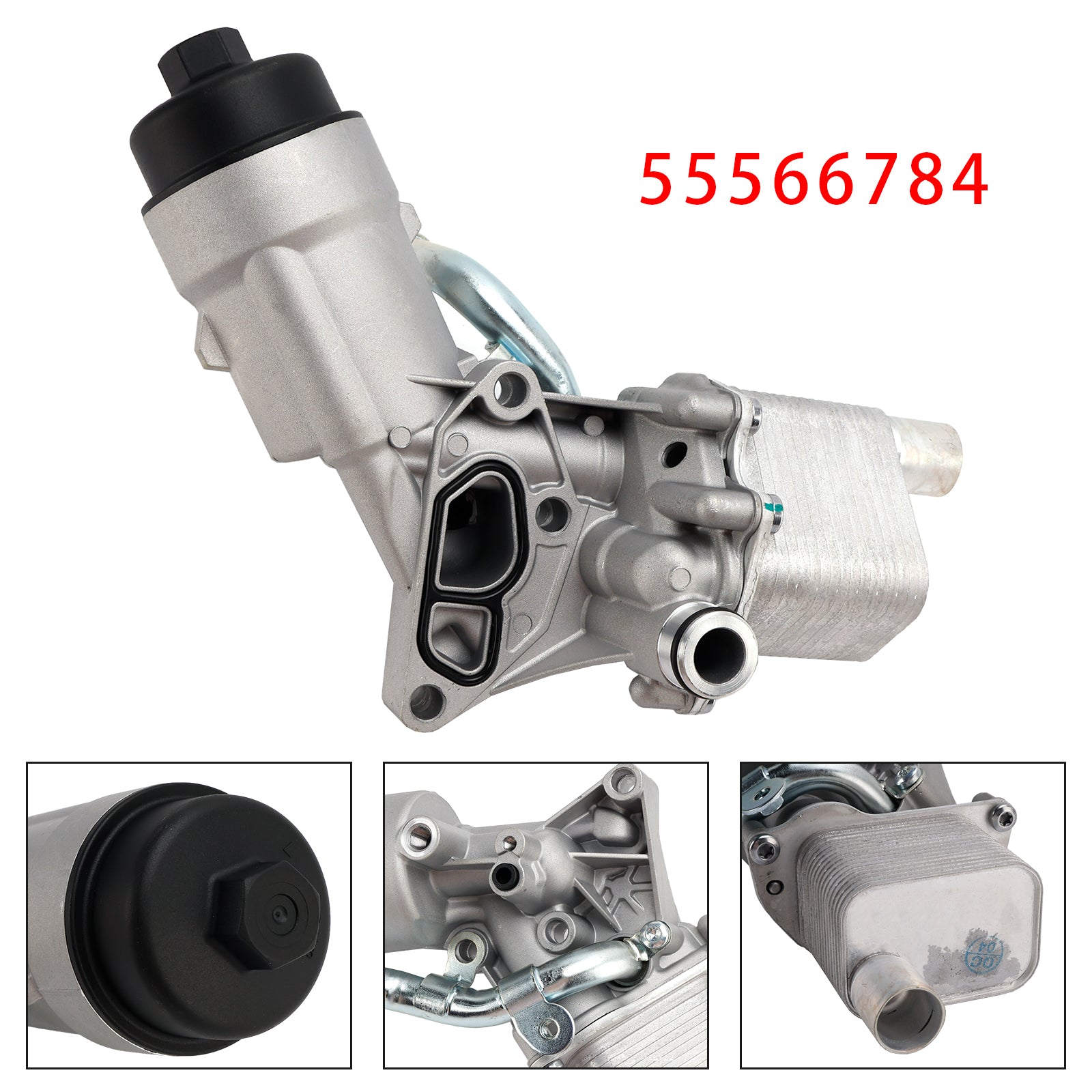 2015-2019 Chevrolet Trax 1.4L L4 - Gas Oil Filter Housing Oil Cooler 55566784 55593189 55594651