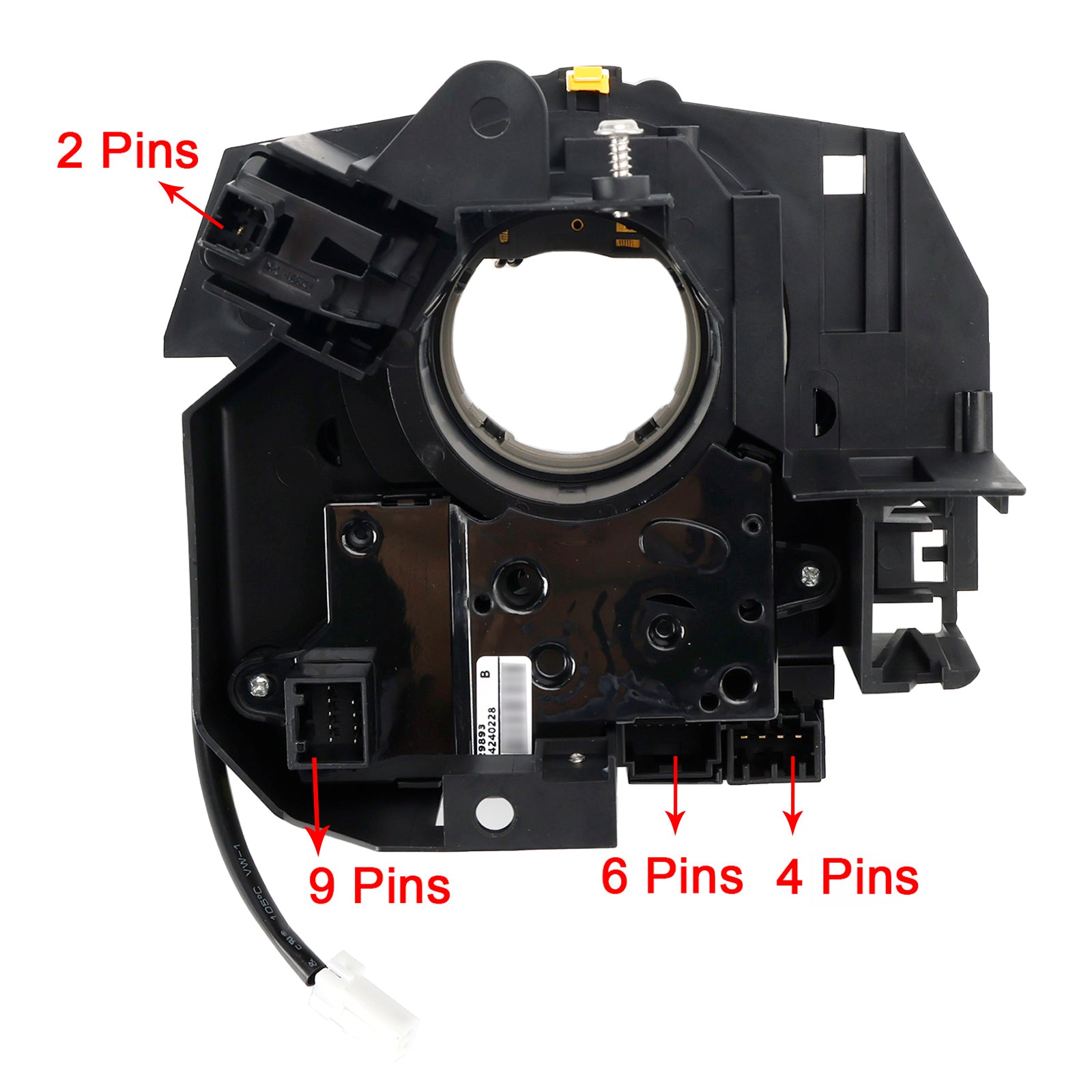 68110740AE Clock Spring with Angle Sensor 9 PINS For Dodge RAM 2013-2020