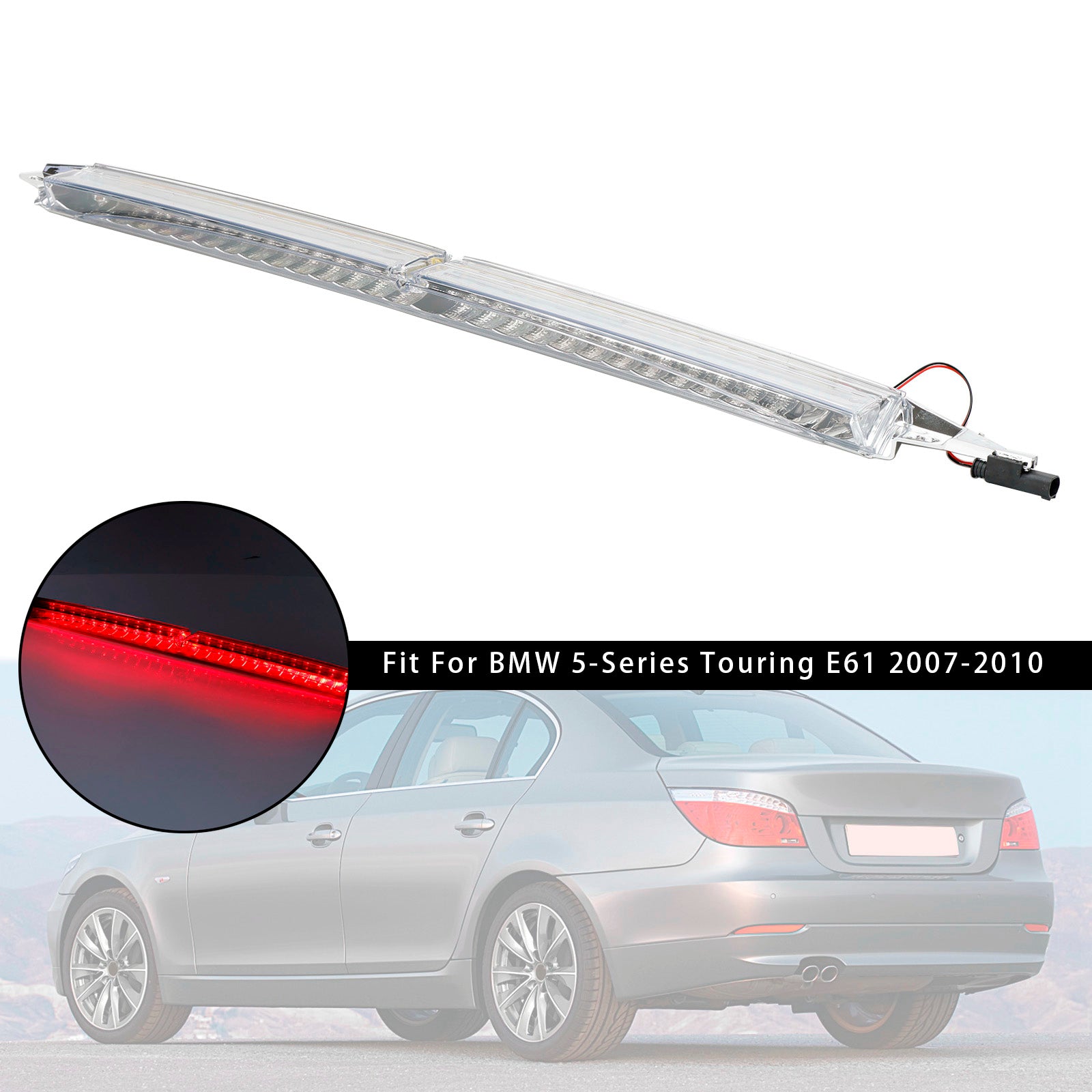 Tercera luz de freno 63256925902 para BMW Serie 5 E60 E61 Facelift