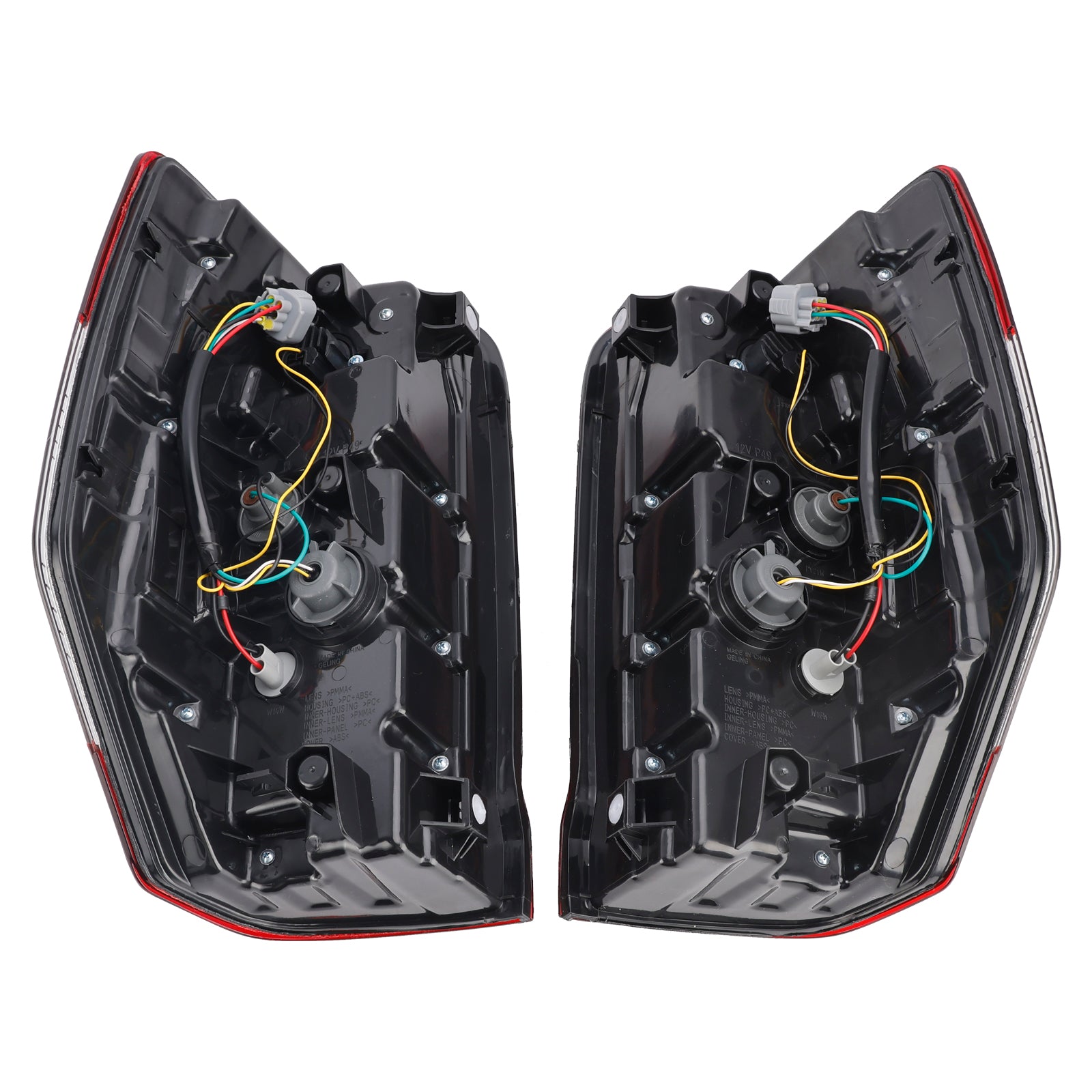 Pair Rear Stop Brake Tail Light Lamp For Mitsubishi Triton L200 2019-2023