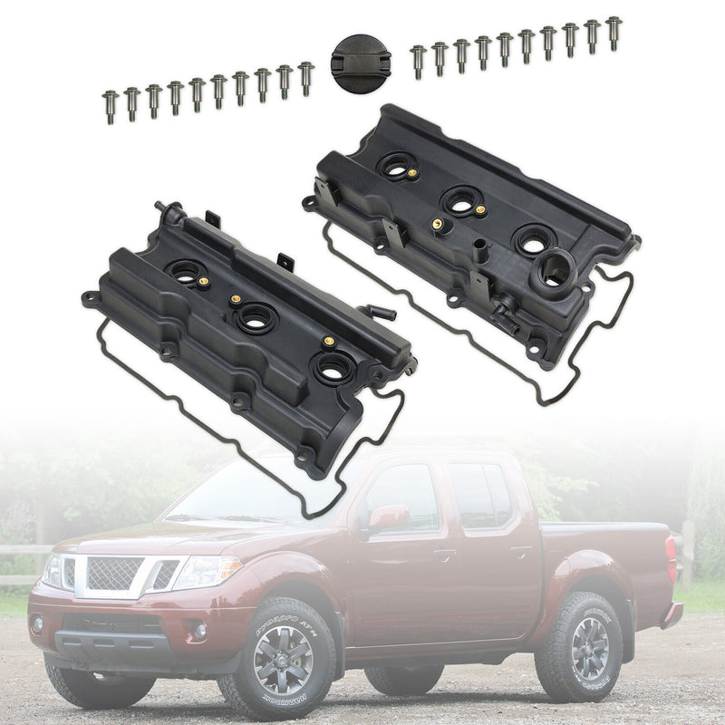 Nissan 2005-2012 Pathfinder / 2005-2015 XTERRA 4.0L Valve Cover w/ Gasket Bolt Cap