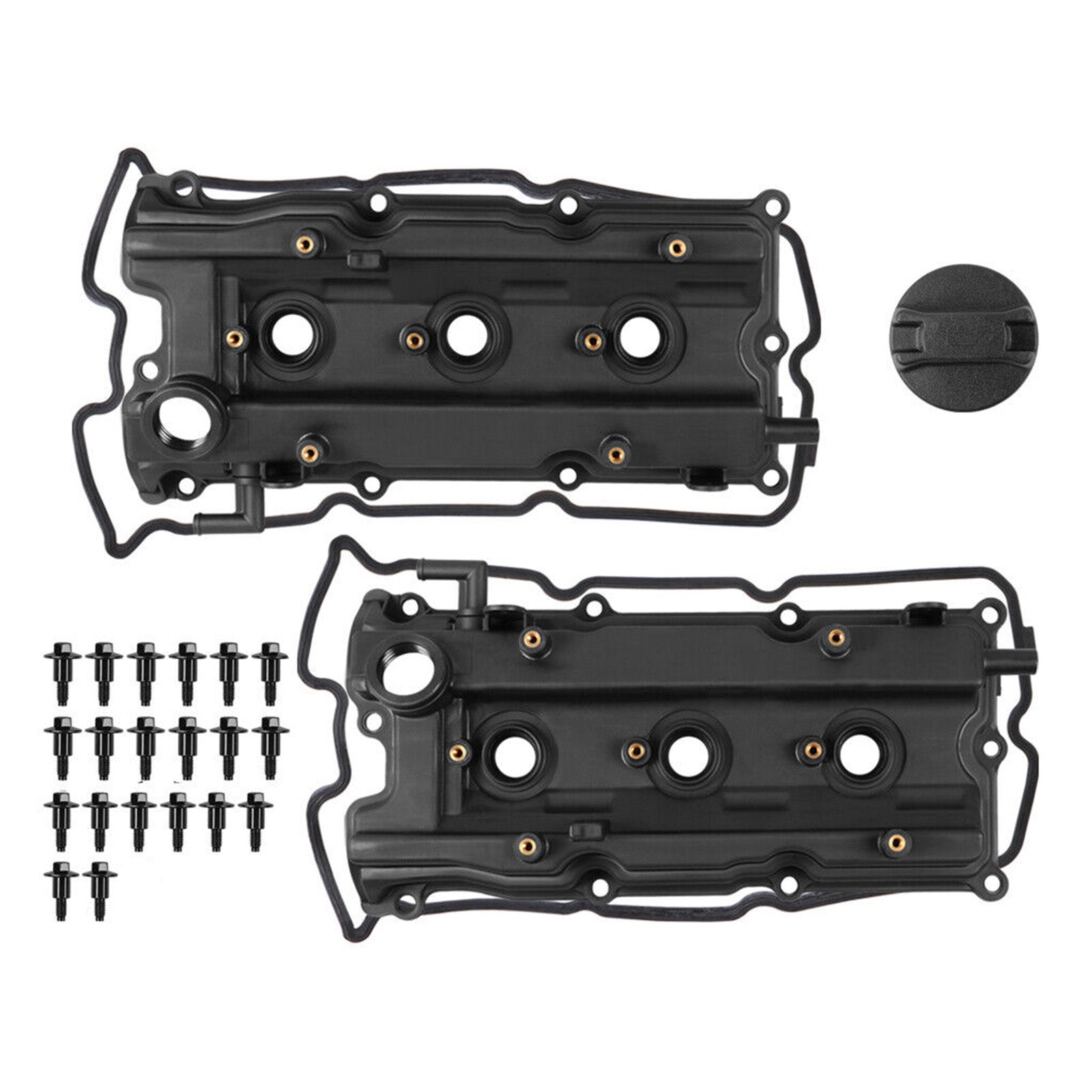 Nissan 2005-2012 Pathfinder / 2005-2015 XTERRA 4.0L Valve Cover w/ Gasket Bolt Cap