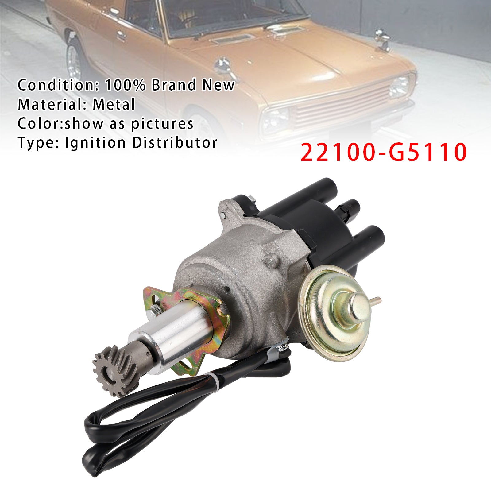 For Nissan Datsun B110 B210 B120 Pickup A10 A12 A13 A14 A15 Ignition Distributor 22100-G5110