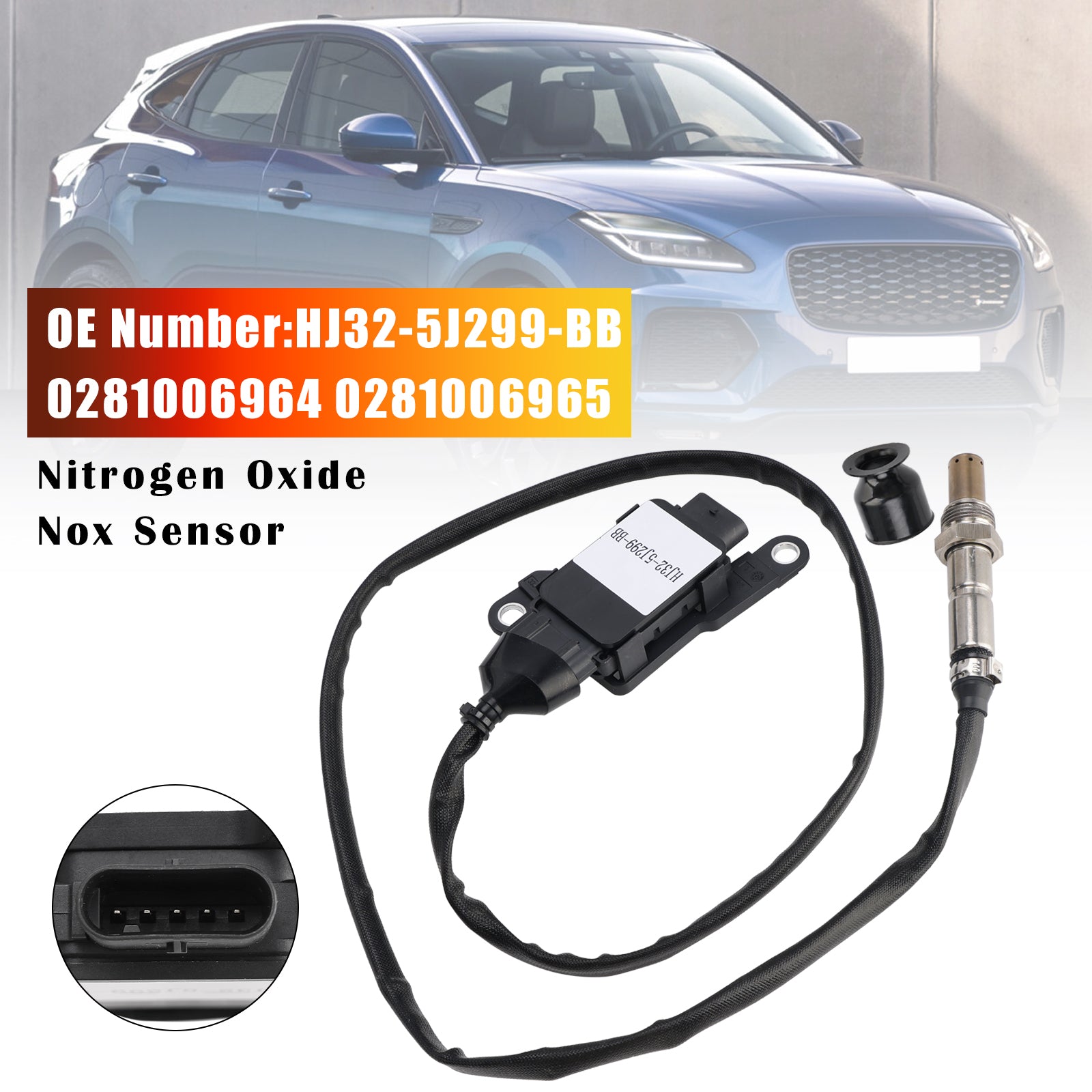 Nox Sensor HJ32-5J299-BB For Land Rover Discovery Sport Jaguar E-Pace 2.0
