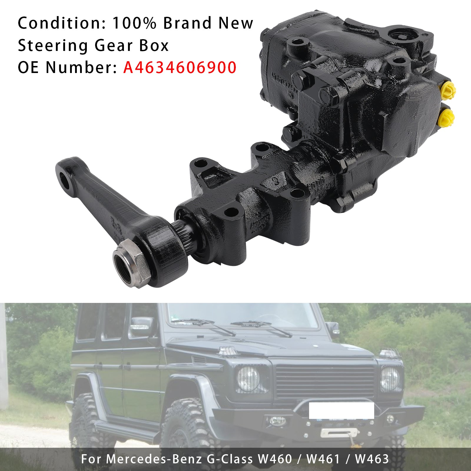 Mercedes G-Class W460 W461 W463 Steering Gear Box A4634606900 A4614610001H