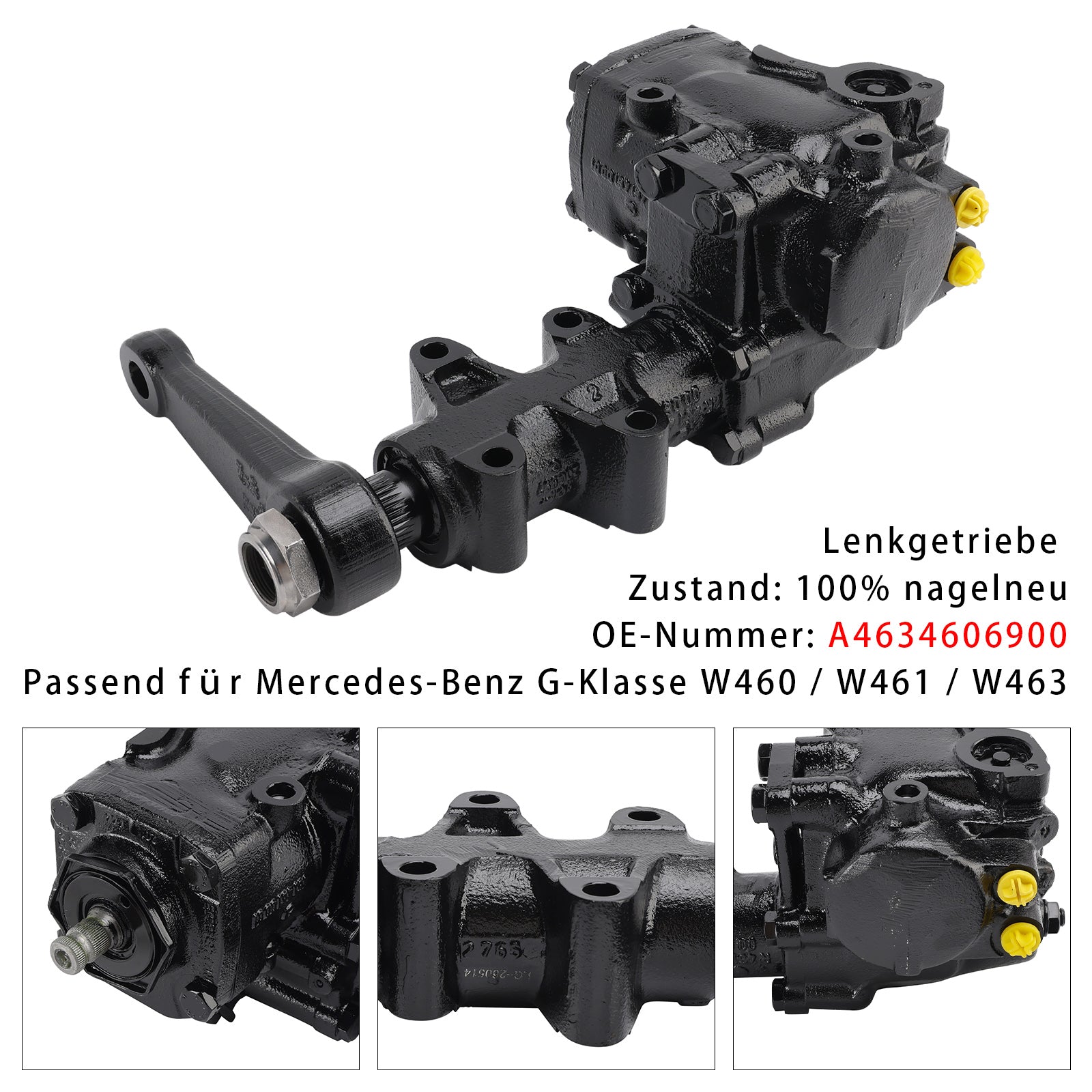 Mercedes G-Class W460 W461 W463 Steering Gear Box A4634606900 A4614610001H