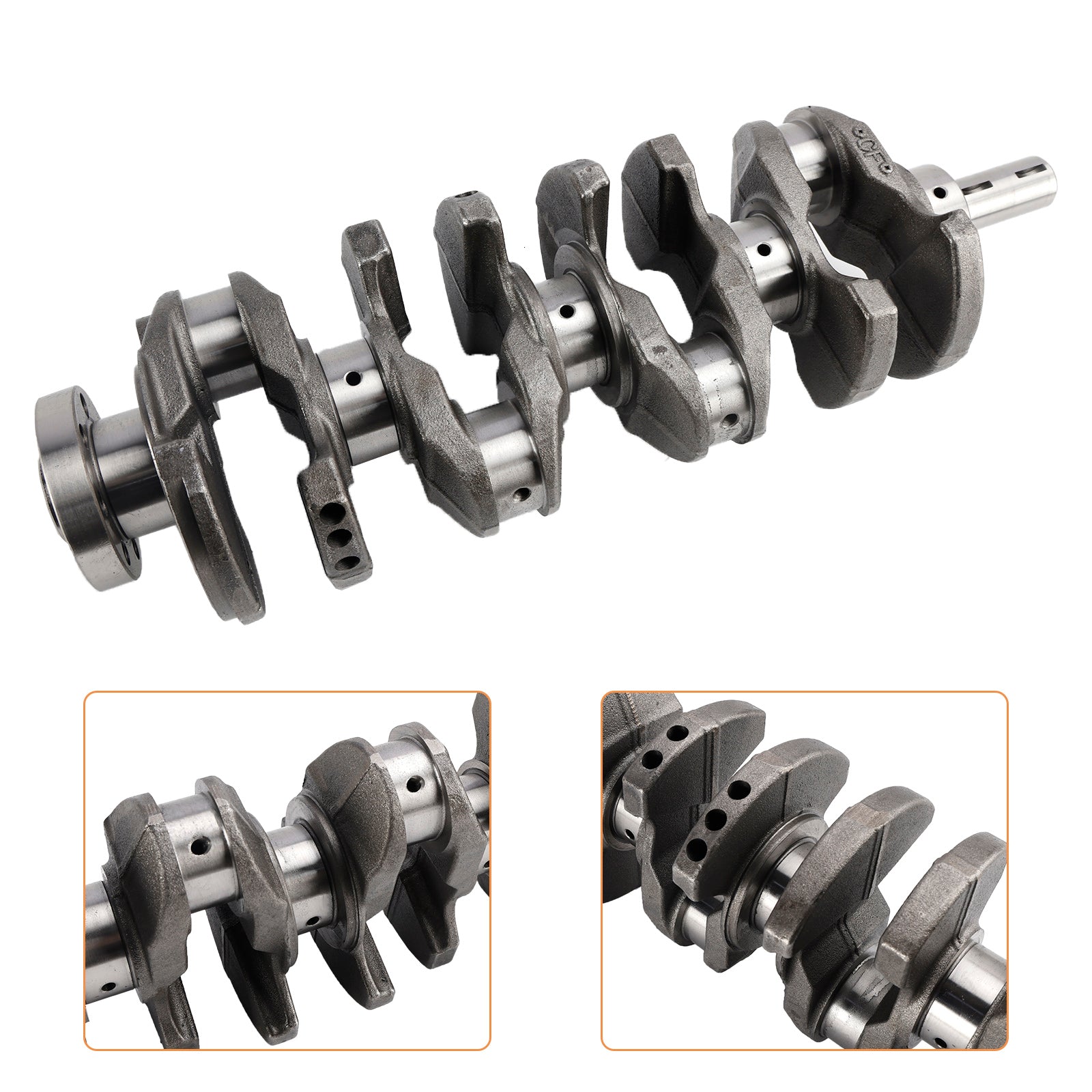 현대 산타페 2.4L 2010-2012 &amp; 2019-2020 스포츠 2.4L 2013-2018 현대 소나타 투싼 제네릭 엔진 크랭크샤프트