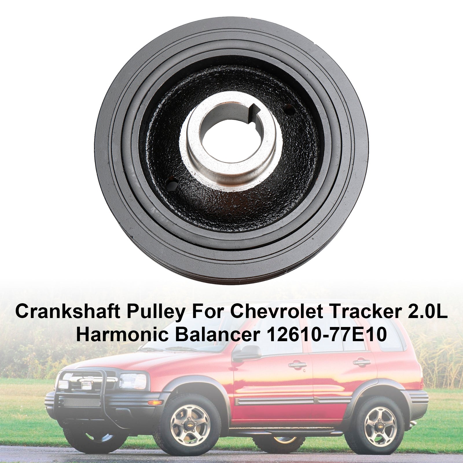 Crankshaft Pulley For Chevrolet Tracker 2.0L Harmonic Balancer 12610-77E10 Fedex Express